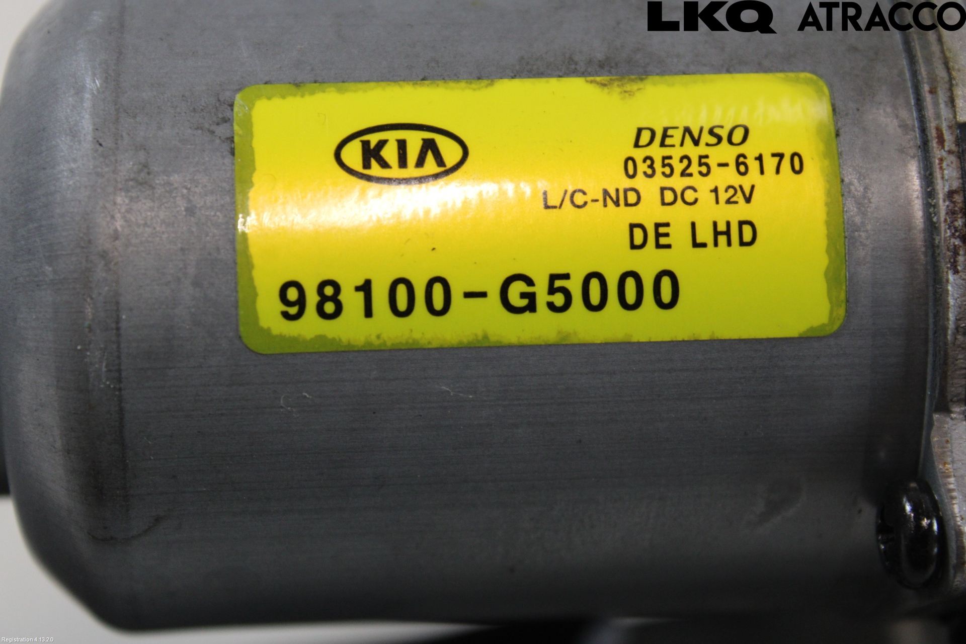 Kia NIRO (DE) 17-22 Viskeroverføring Frontrute