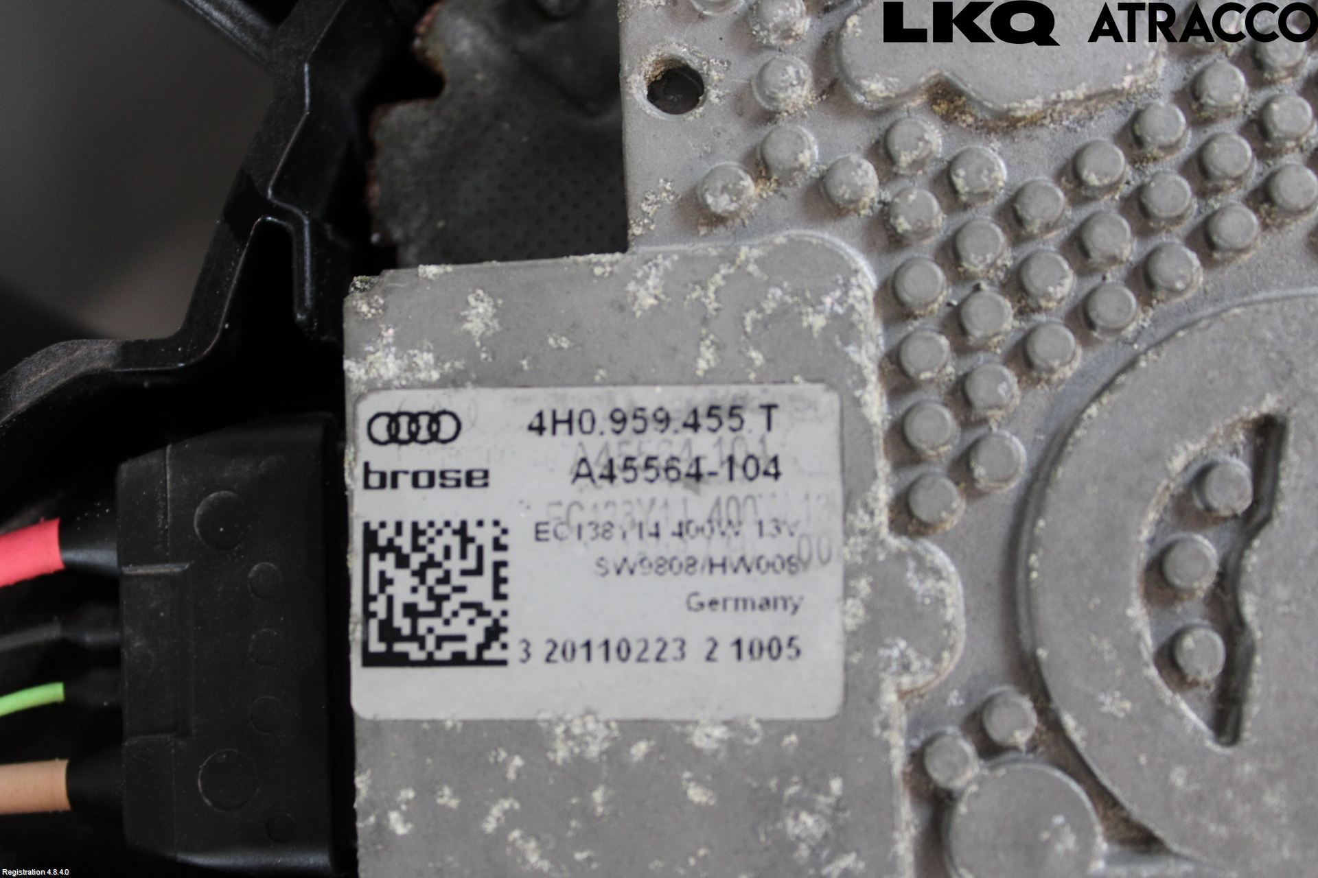 Audi A6/S6 4G 11-18 Kjølevifte Elektrisk