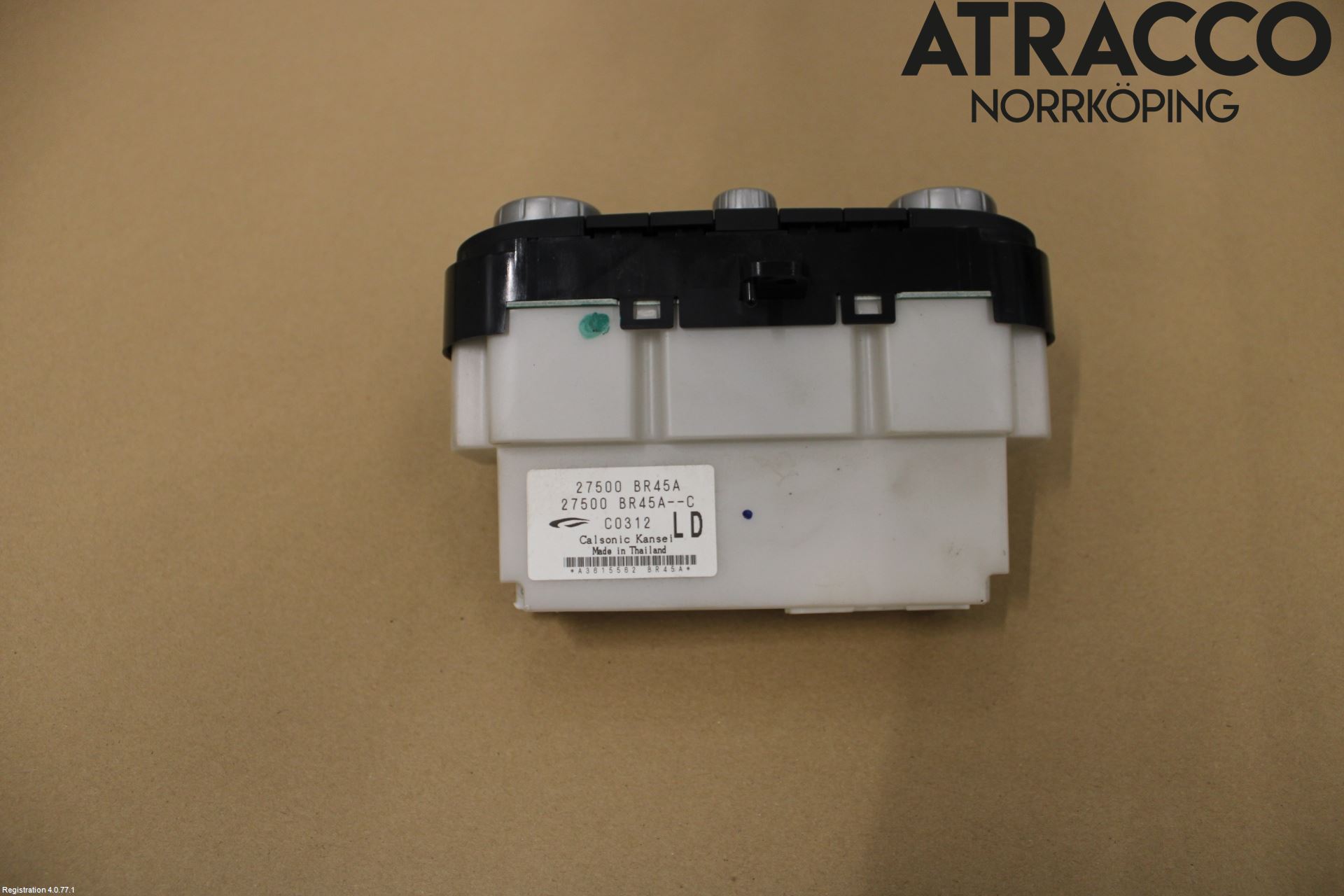 Nissan QASHQAI+2  08-10 Varmeapparat Panel(Regulering)