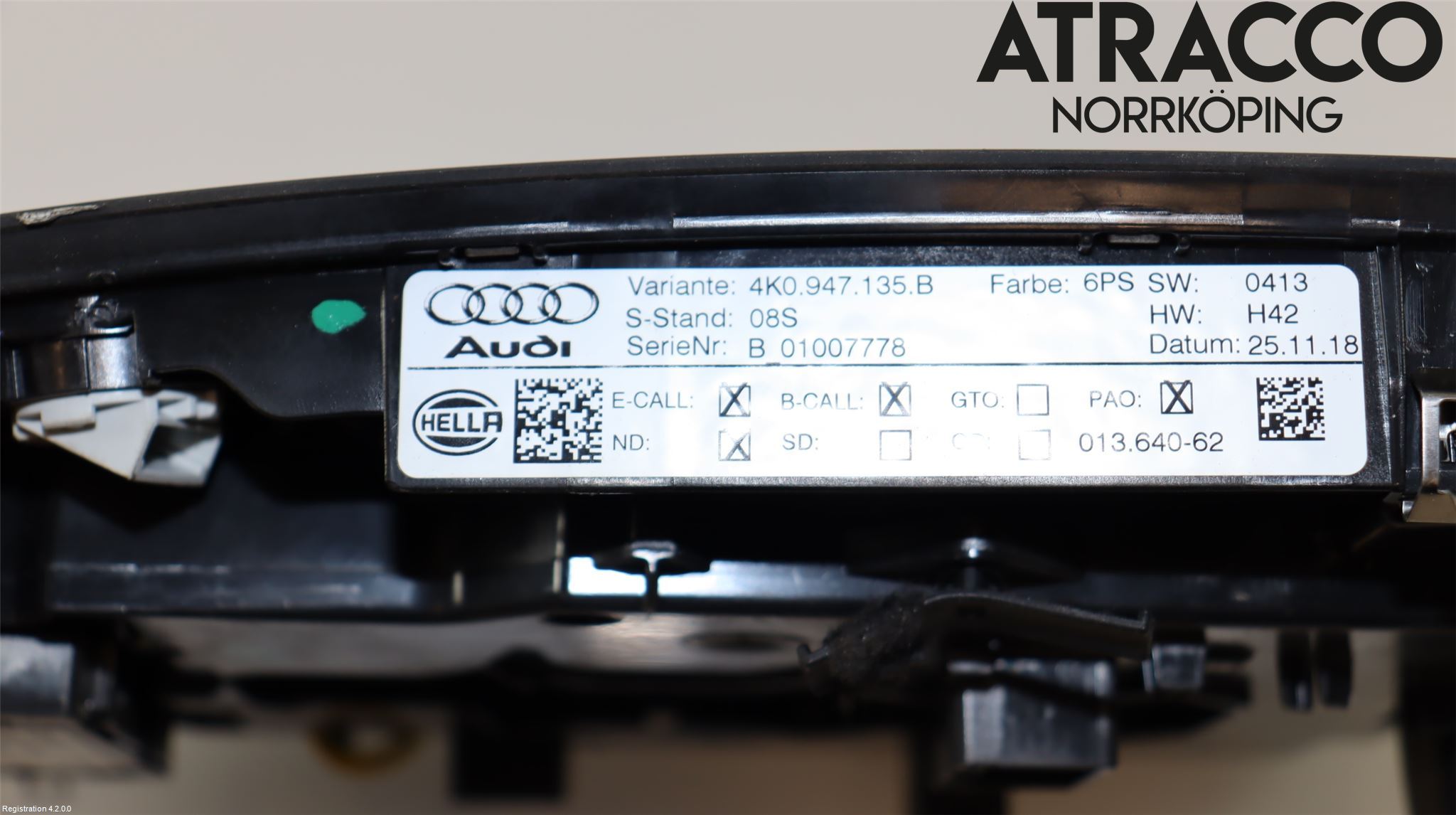 Audi A6 F2/C8 19- Innr Taklys