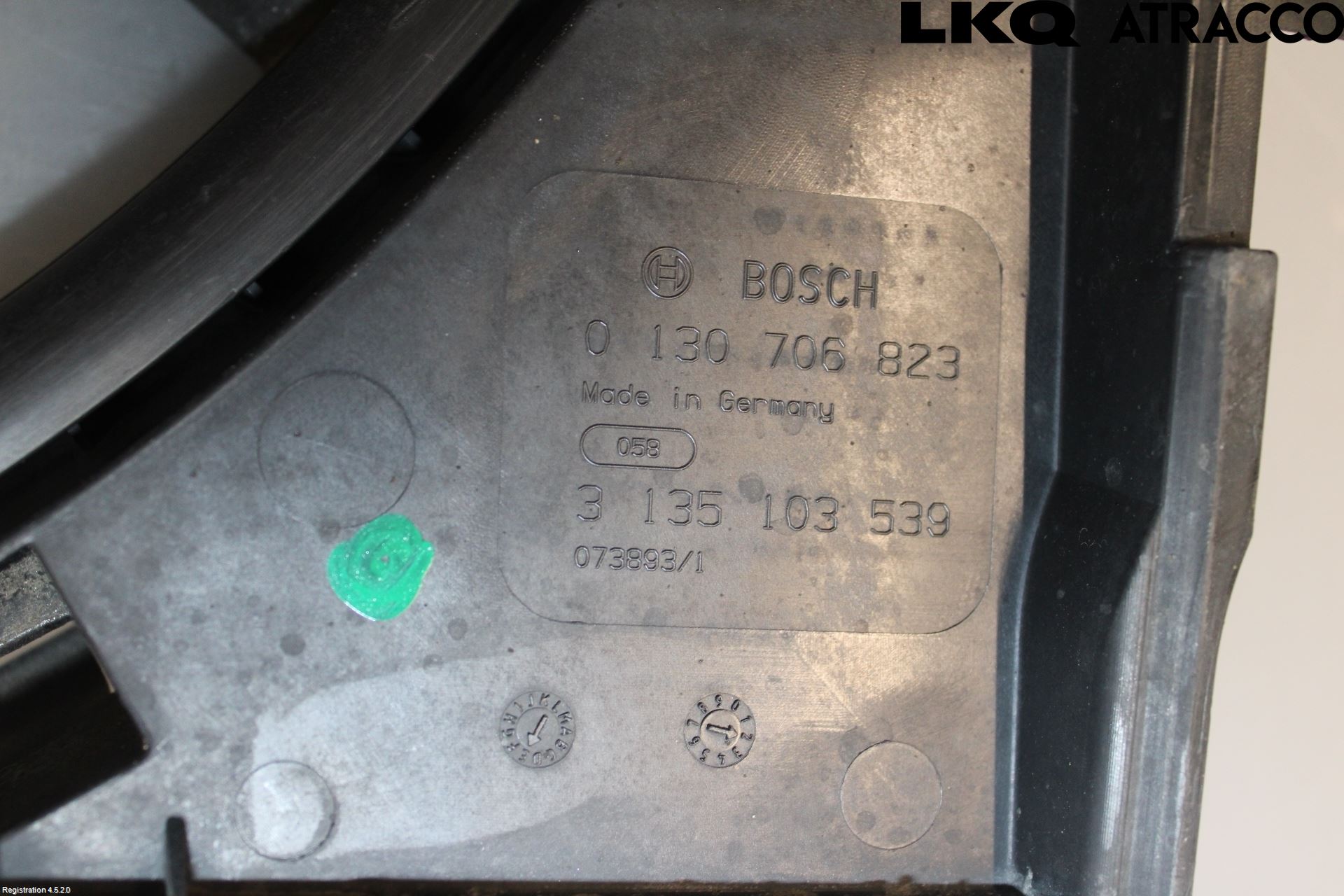 BMW 5 E60/61 Sed/Tou 02-10 Kjølevifte Elektrisk