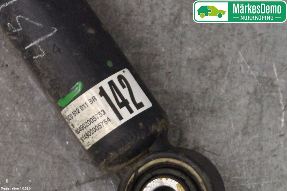 Volkswagen VW BEETLE 12- Støtdemper Bak