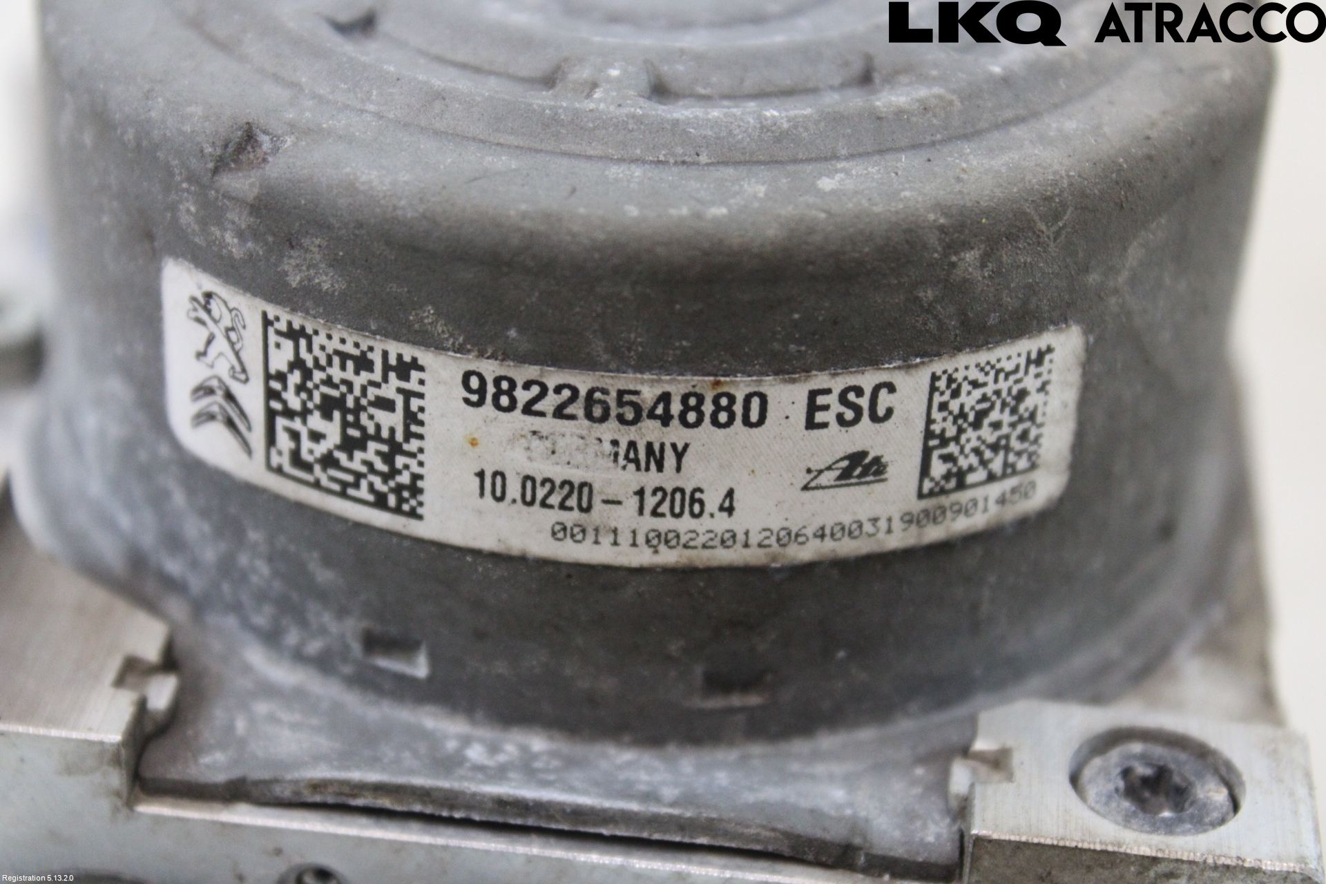 Peugeot PEUGOT 208 16-19 Abs Hydraulikkaggregat