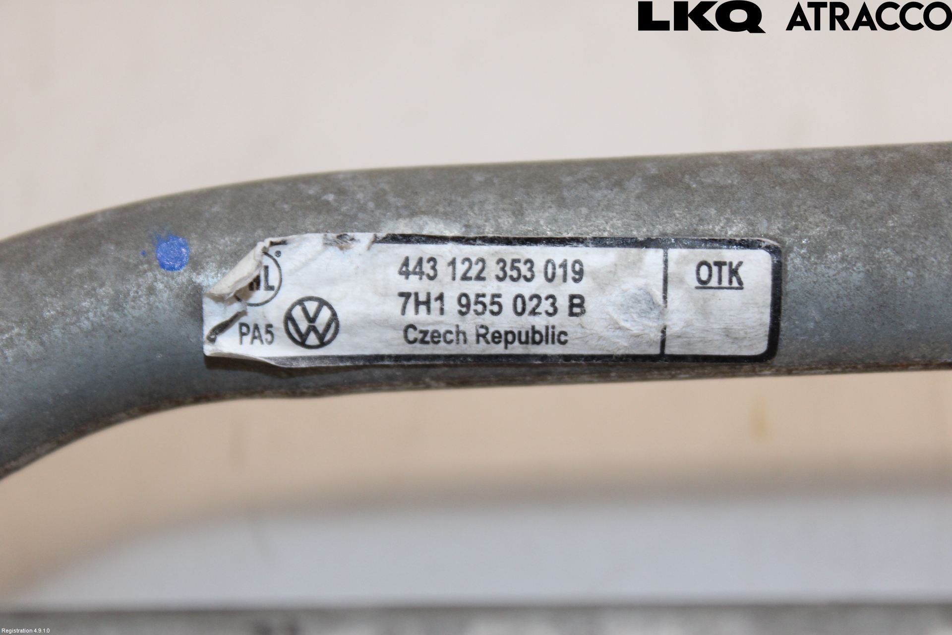 Volkswagen VW TRANSP/CARAVELLE (T5) 04-15 Viskeroverføring Frontrute