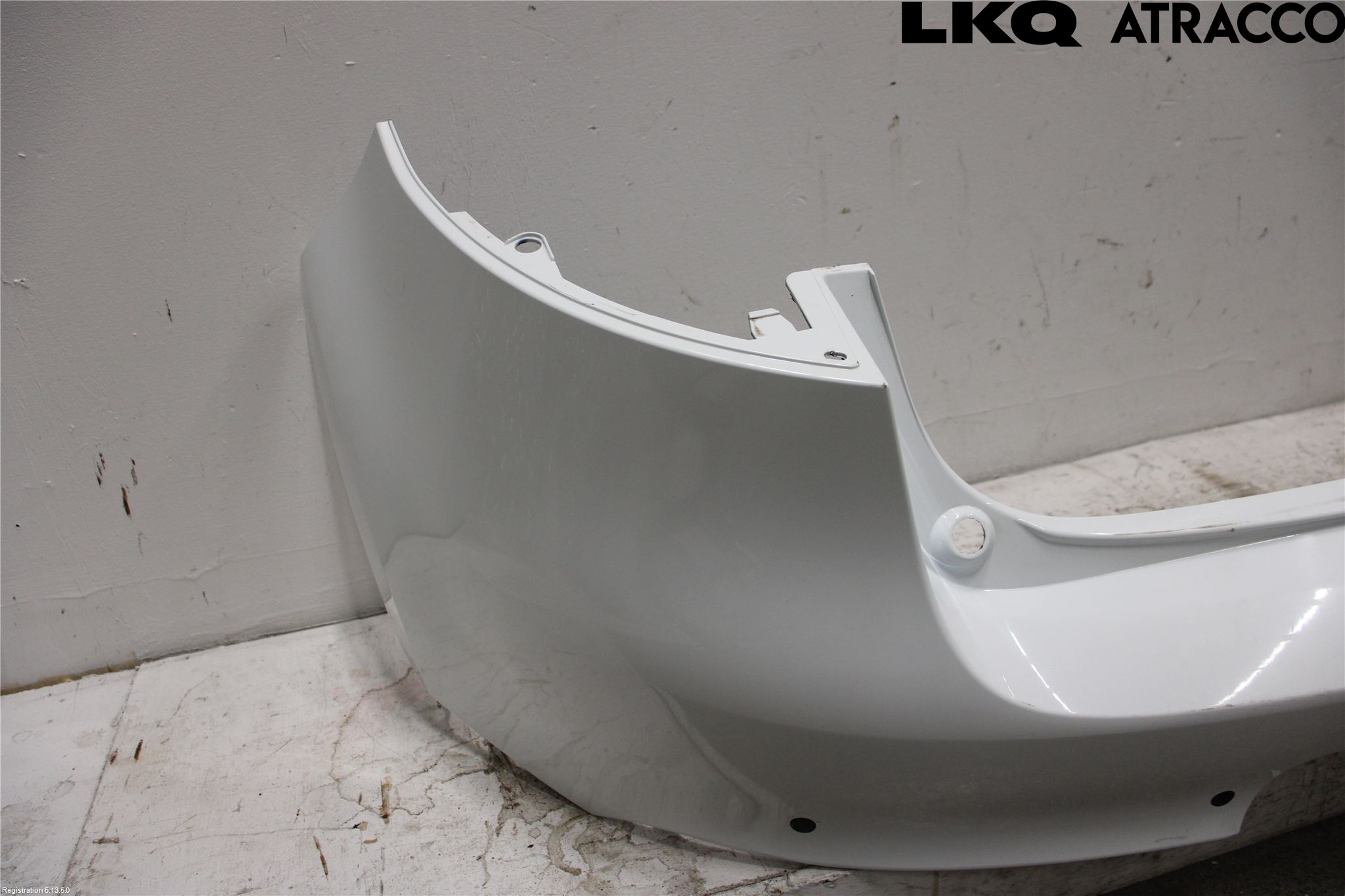 Renault MEGANE III 09-15 Støtfanger Bak Overtrekk