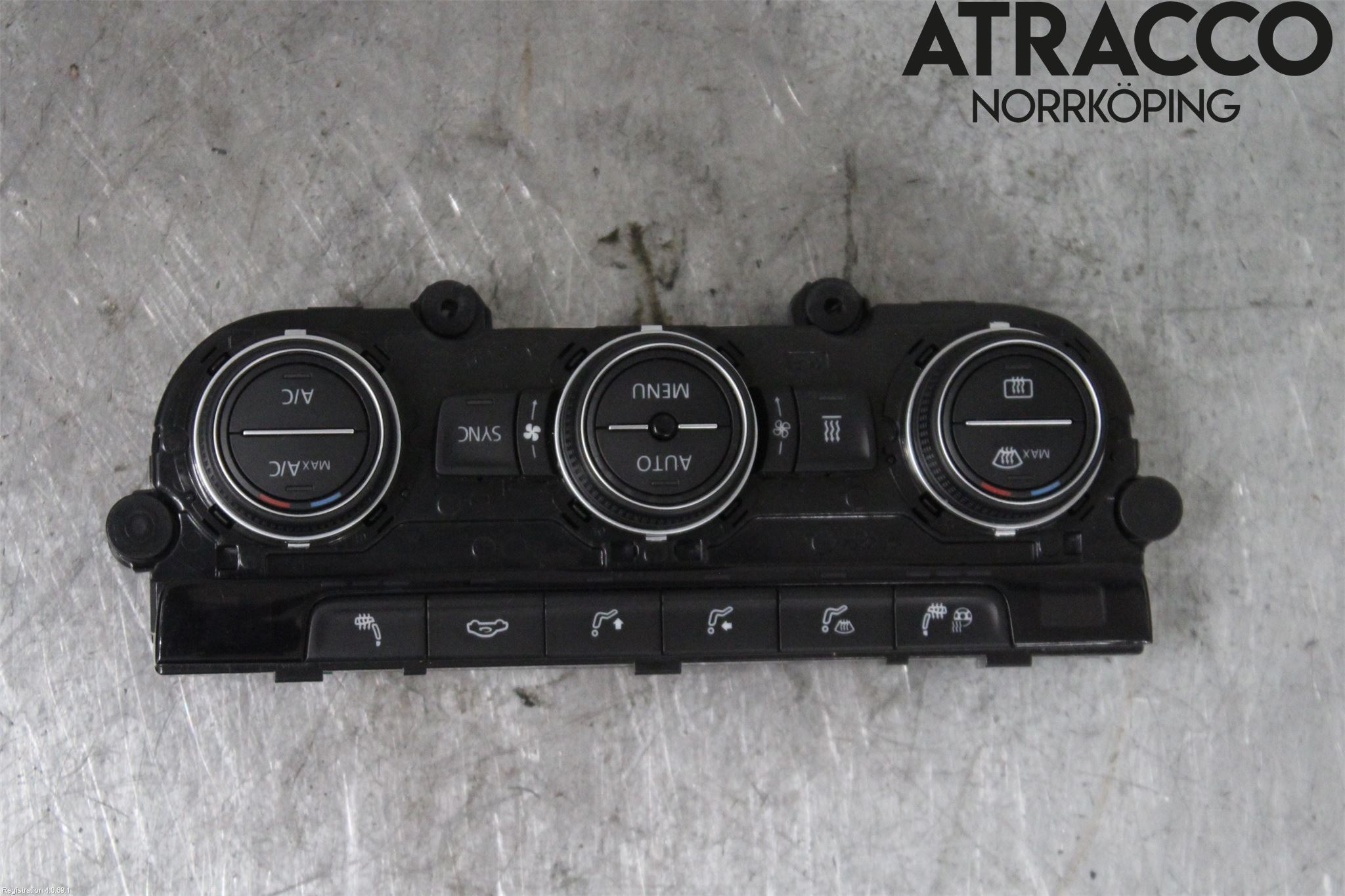 Volkswagen VW T-ROC 18- Varmeapparat Panel(Regulering)