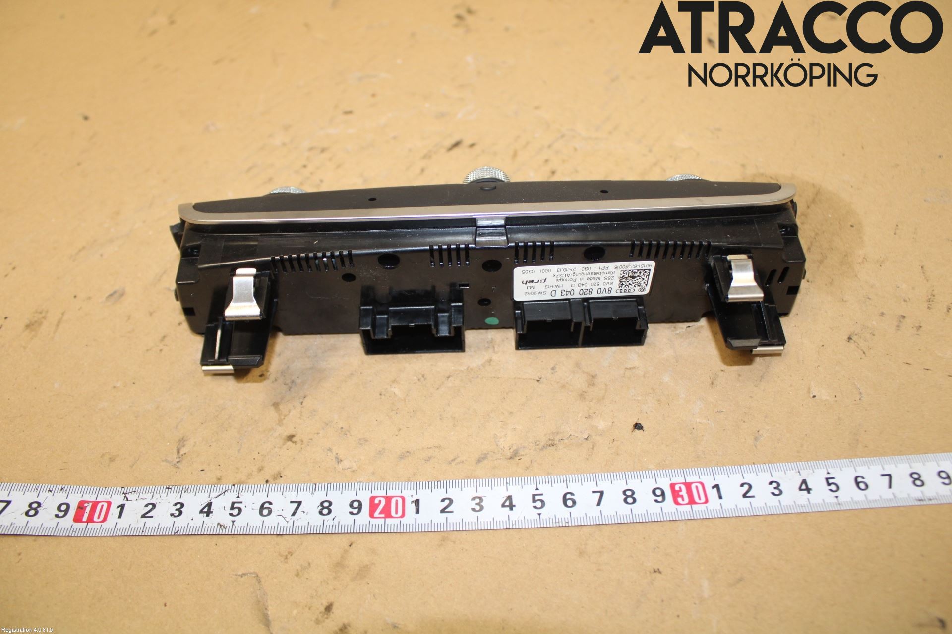 Audi A3/S3 8V 13-20 Varmeapparat Panel(Regulering)