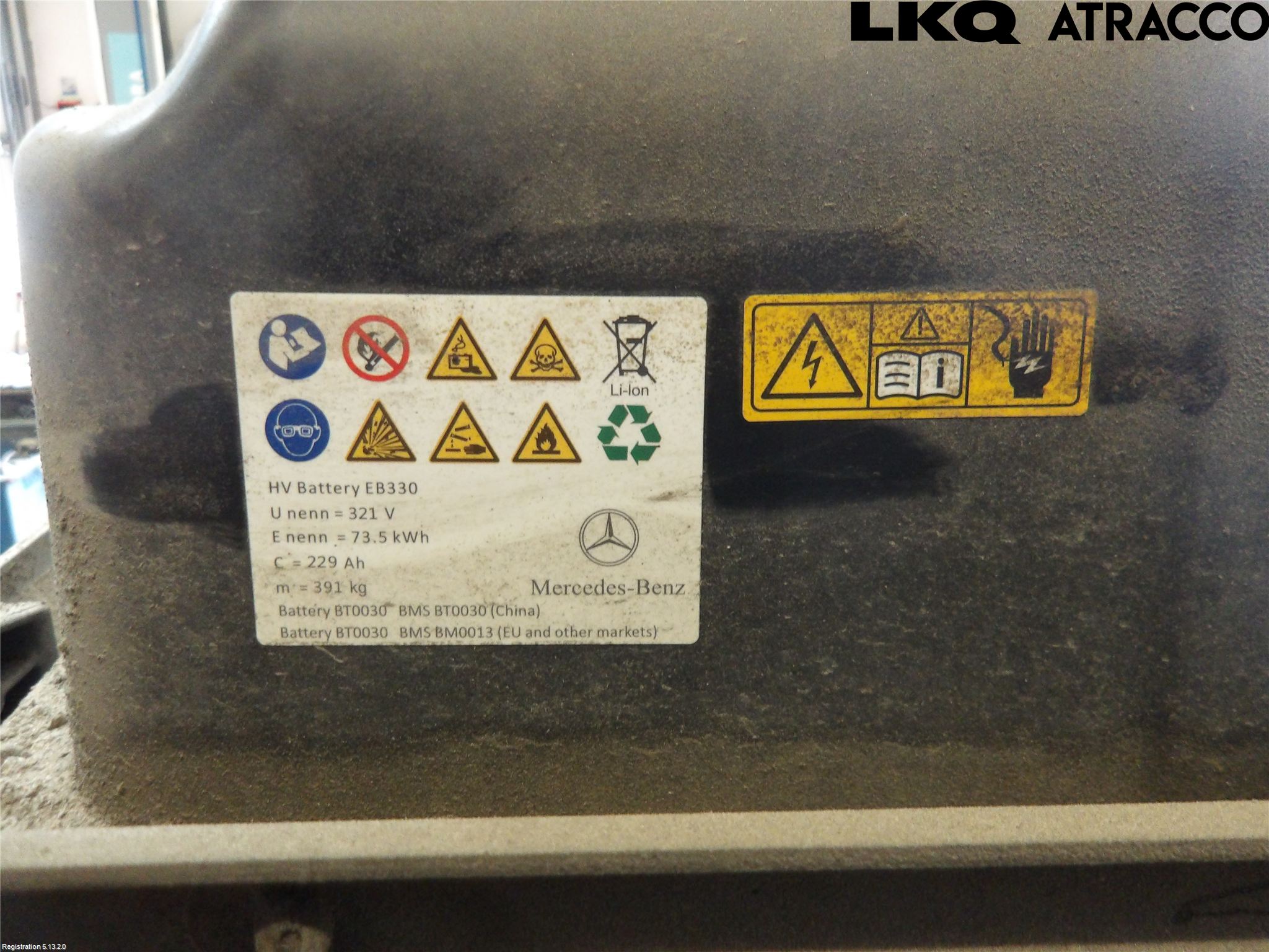 Mercedes-Benz MB EQB (X243) 22- Hybrid Batteri