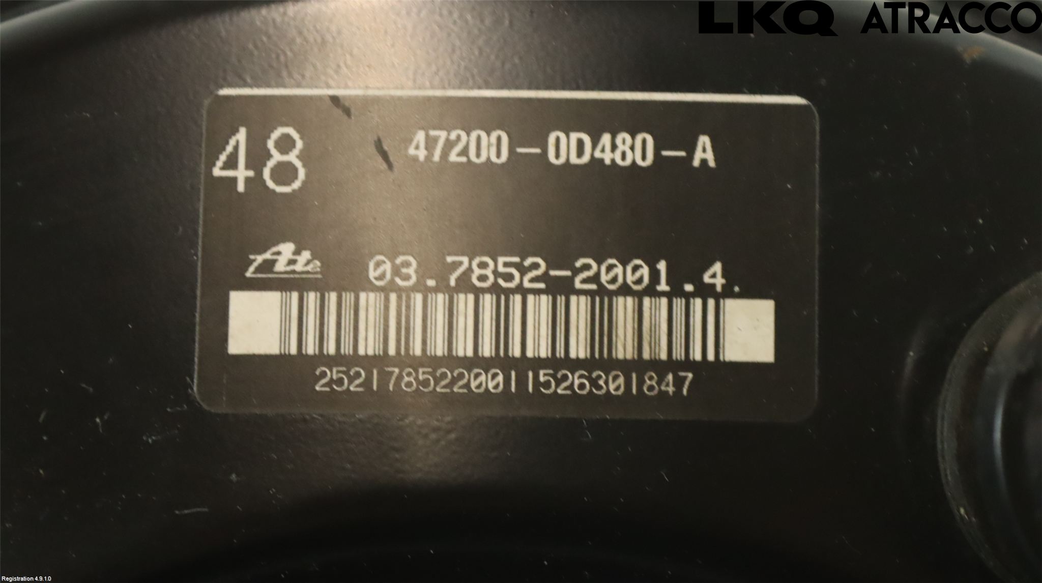 Toyota YARIS XP130 15-20 Bremseservo