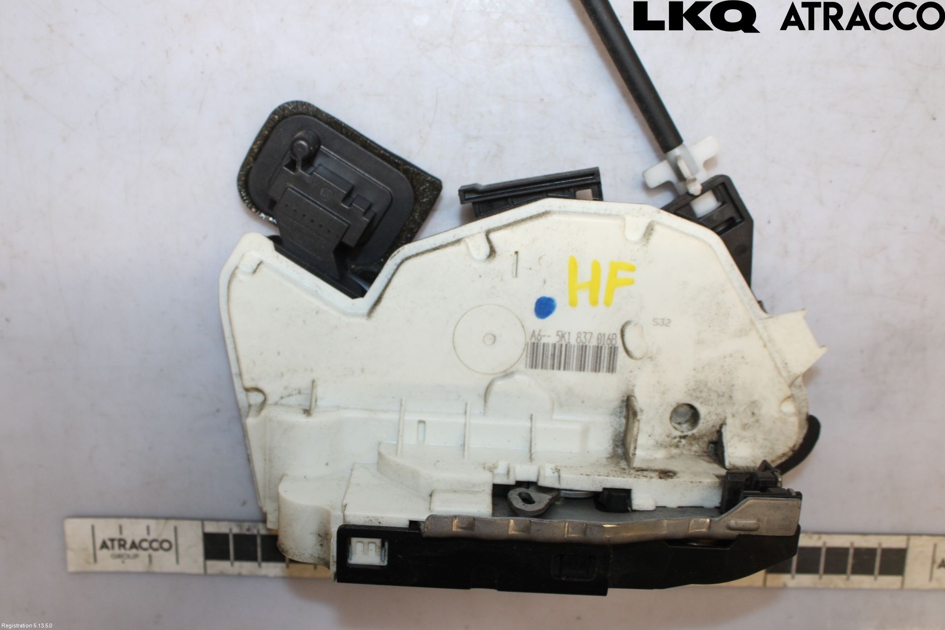 Volkswagen VW GOLF VI 09-13 Dørlås - Låsekasse