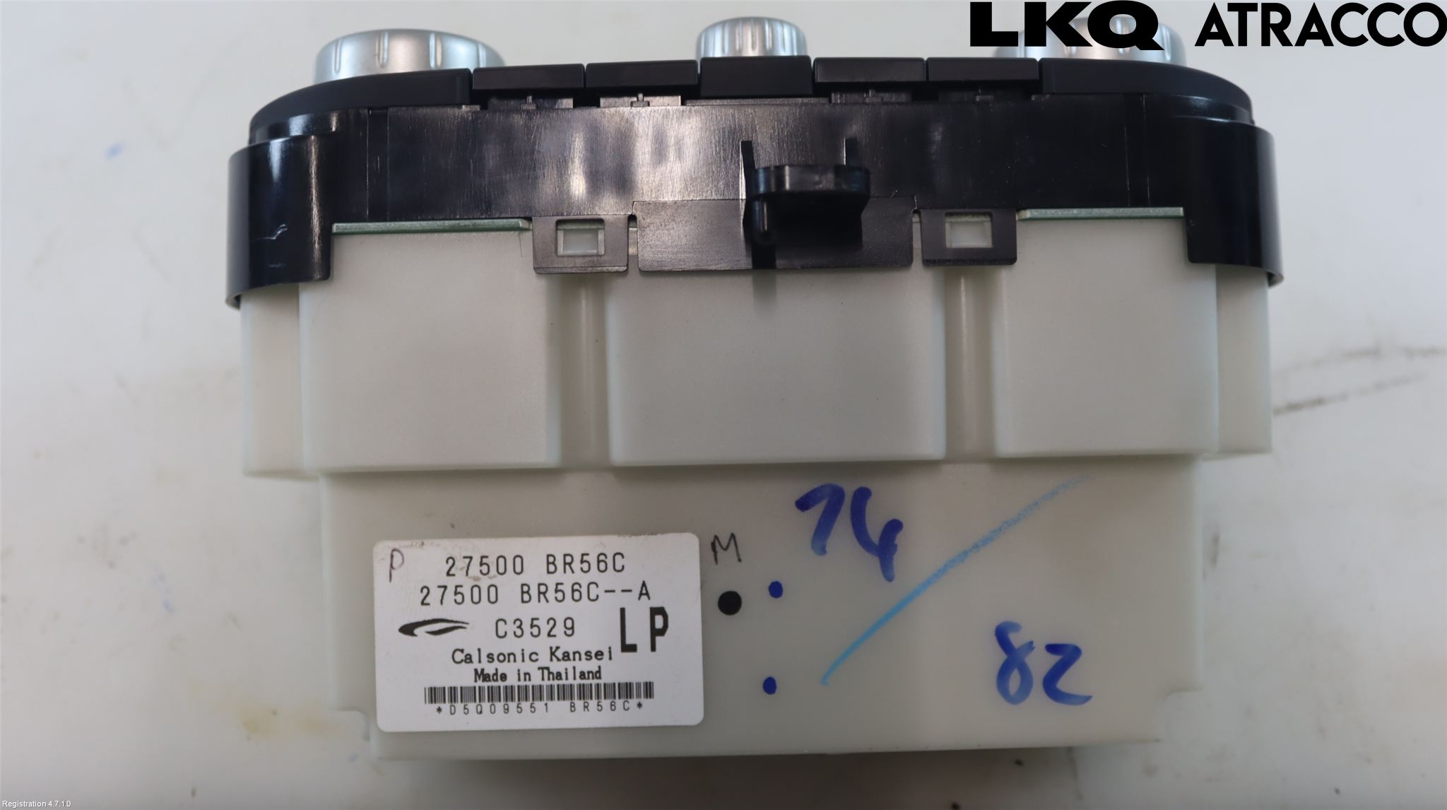 Nissan QASHQAI 10-14 Varme Ac Betjening-Display