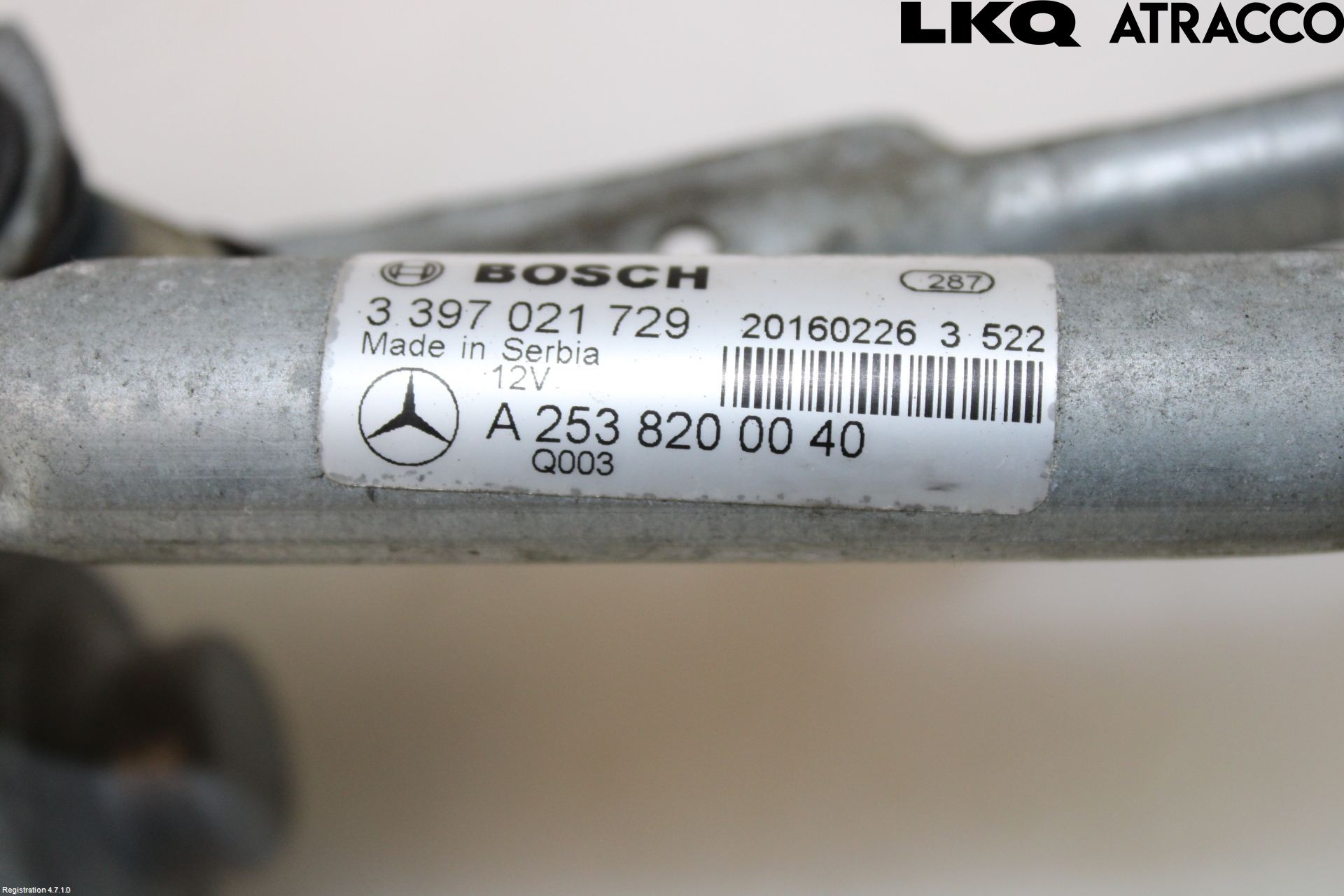 Mercedes-Benz MB GLC-KLASS (X253/C253) 15-22 Viskeroverføring Frontrute