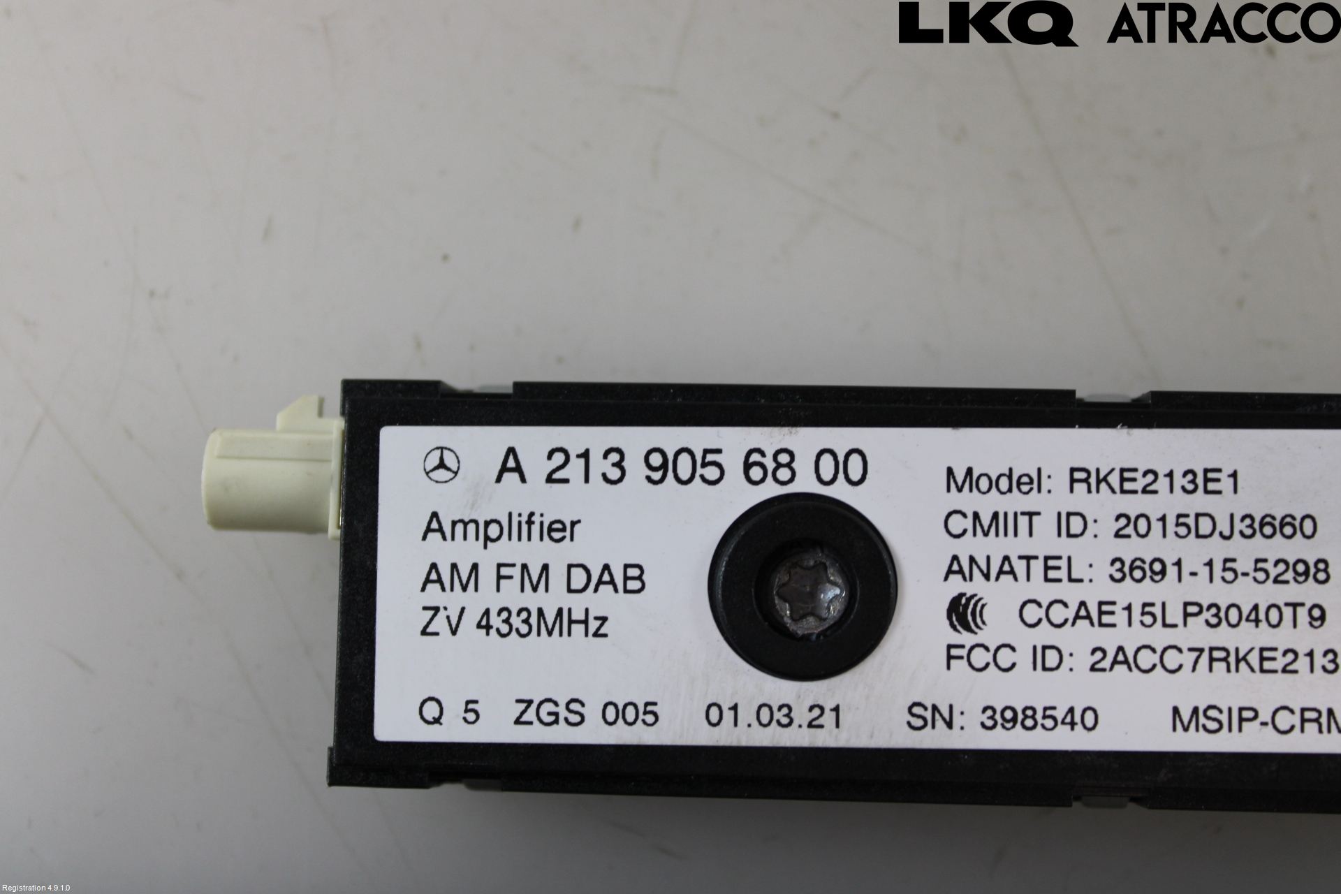Mercedes-Benz MB EQC (N293) 20- Stereo Antenneforsterker