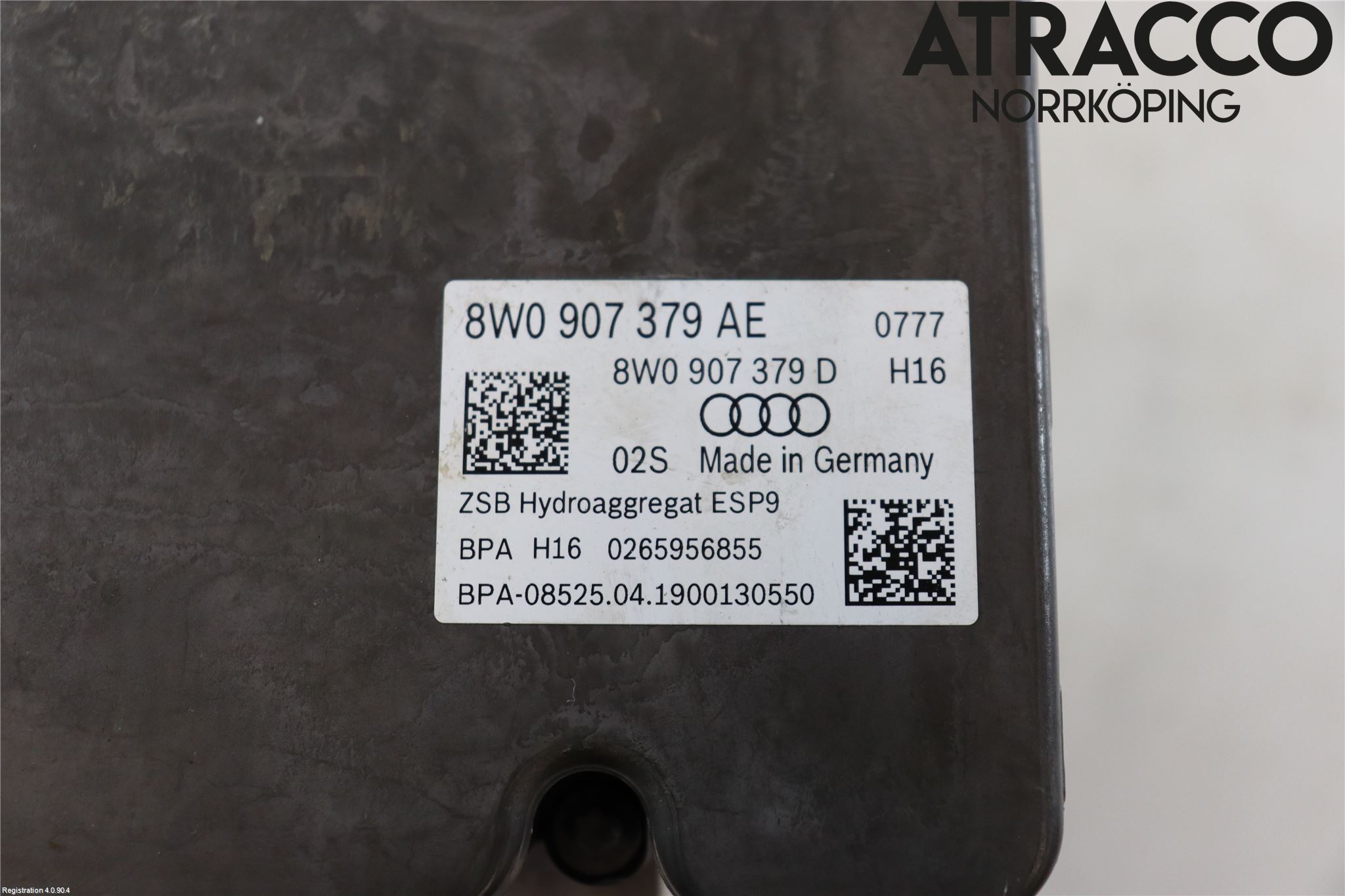 Audi A4/S4 B9 20- Abs Hydraulikkaggregat