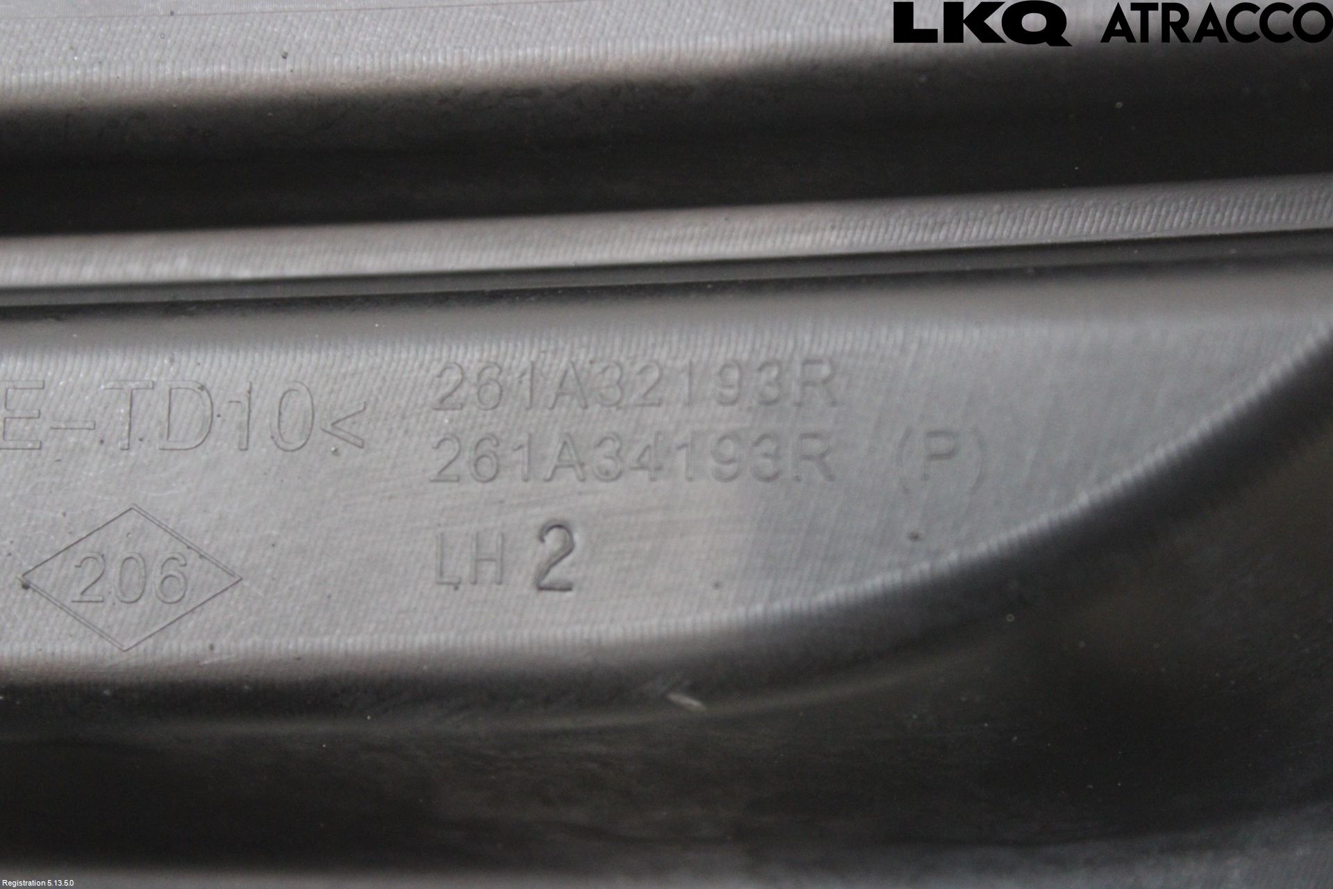 Renault MEGANE III 09-15 Frontlykt Kurve-Tåkelys Ramme