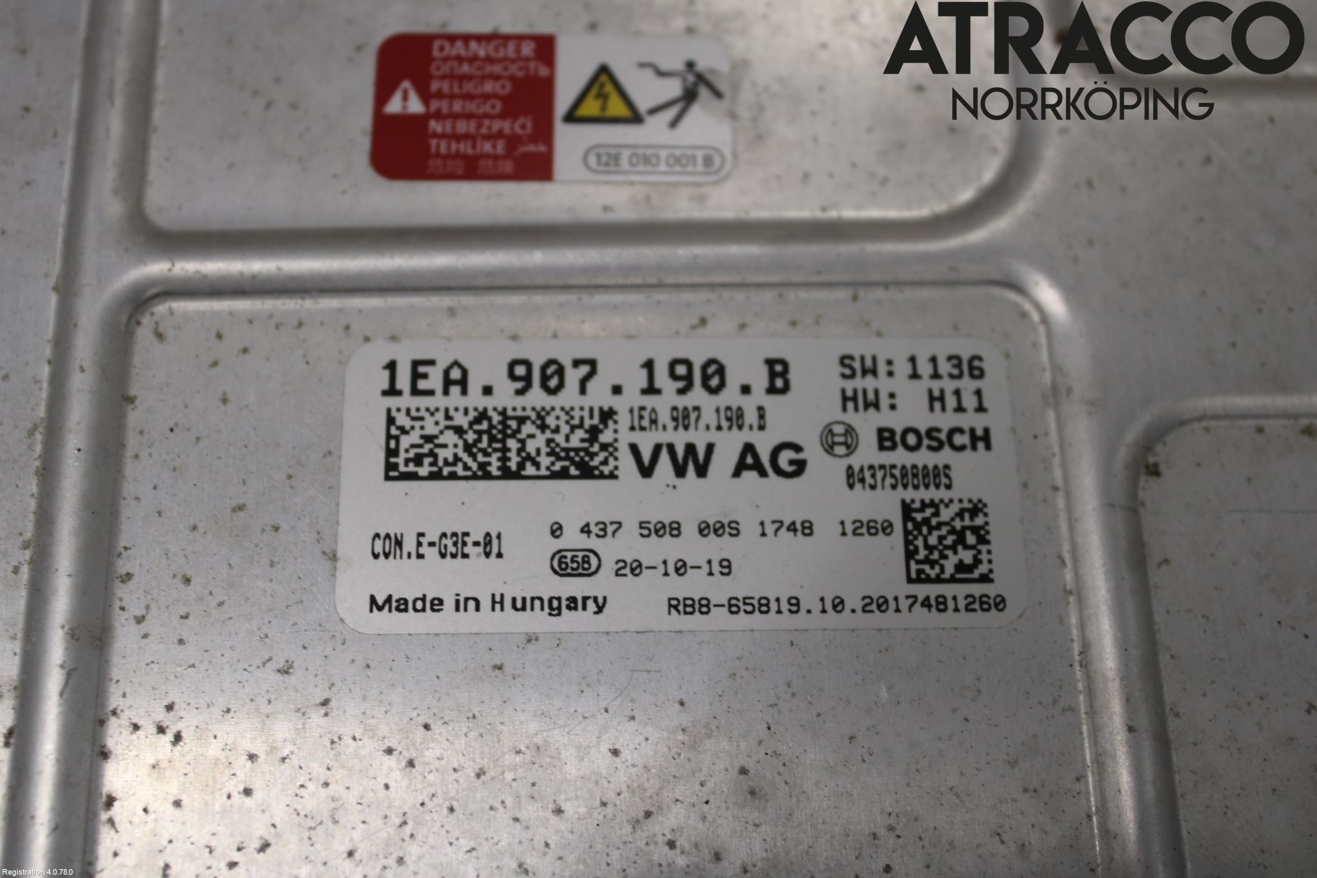 Volkswagen VW ID.3 21- Dc-Cd Omformer Hybrid