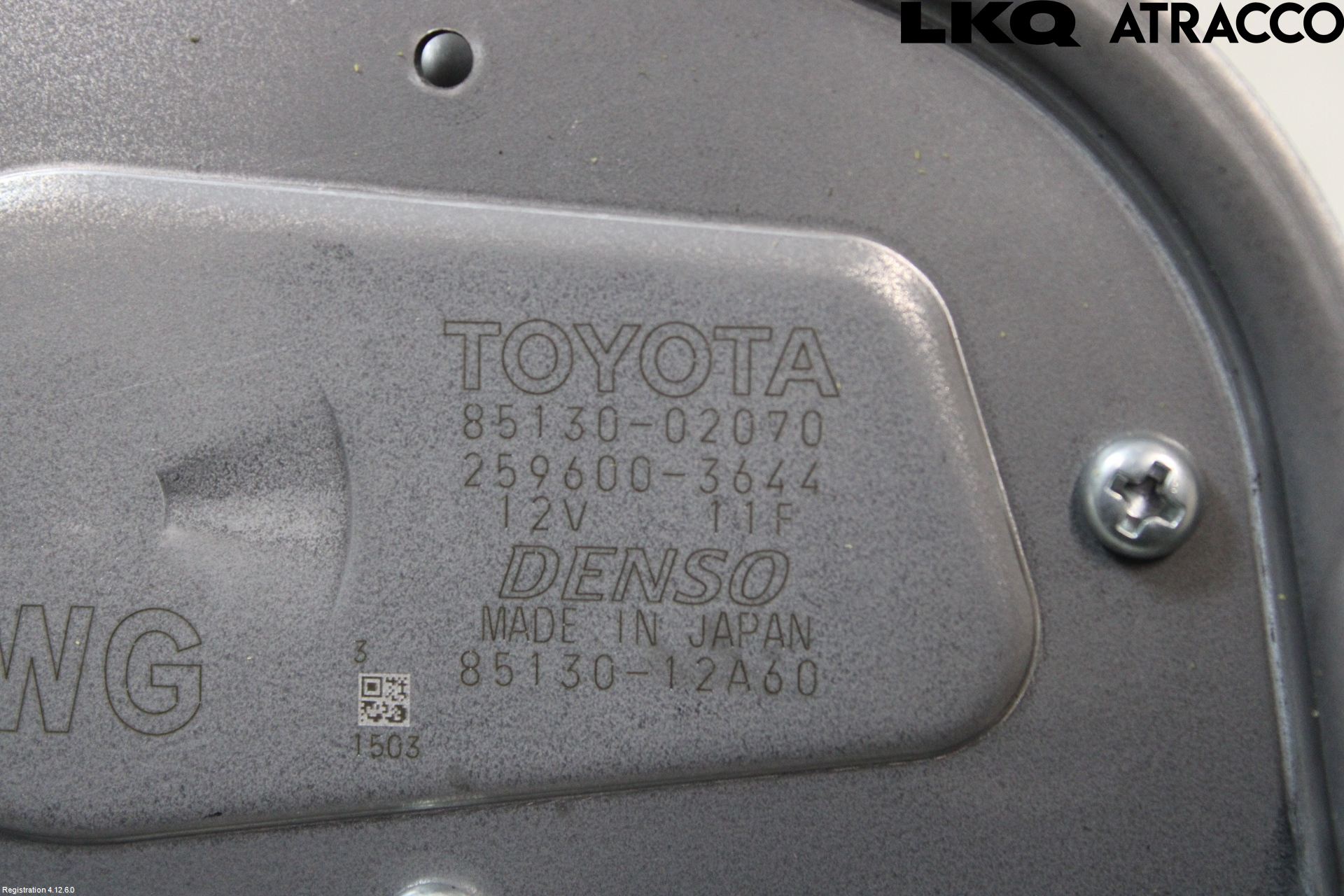 Toyota COROLLA 19- Viskermotor Bakluke