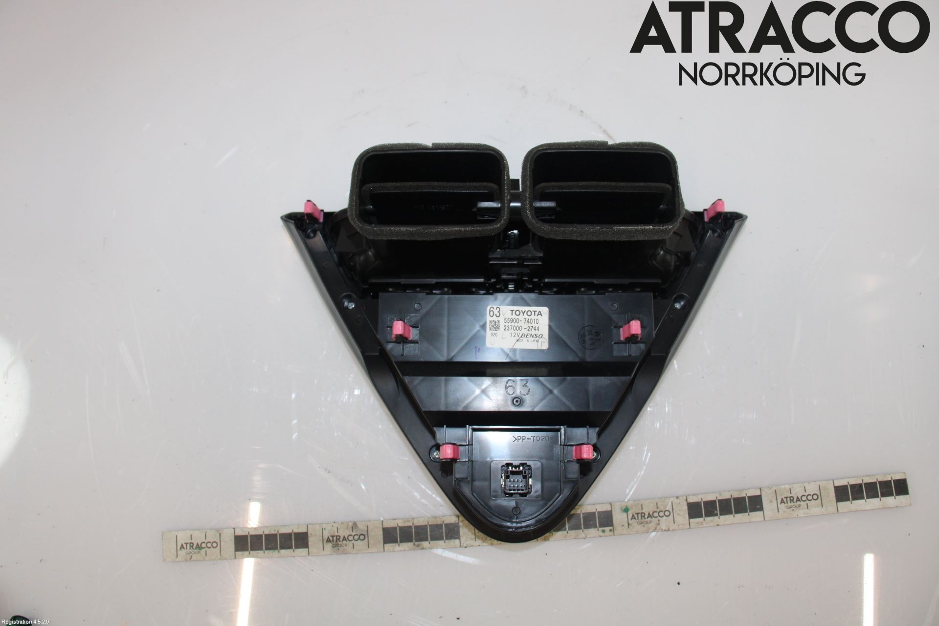 Toyota iQ Varme Ac Betjening-Display