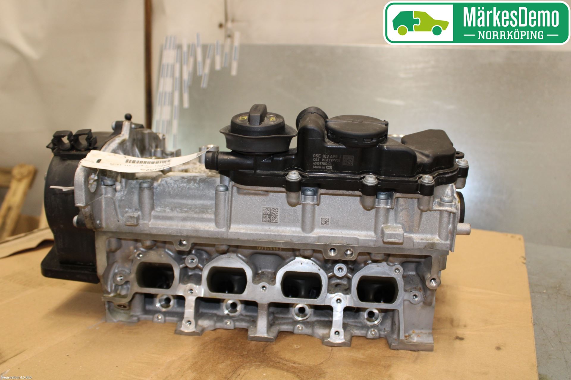 Volkswagen VW GOLF / E-GOLF VII 13-20 Topplokk Bensin