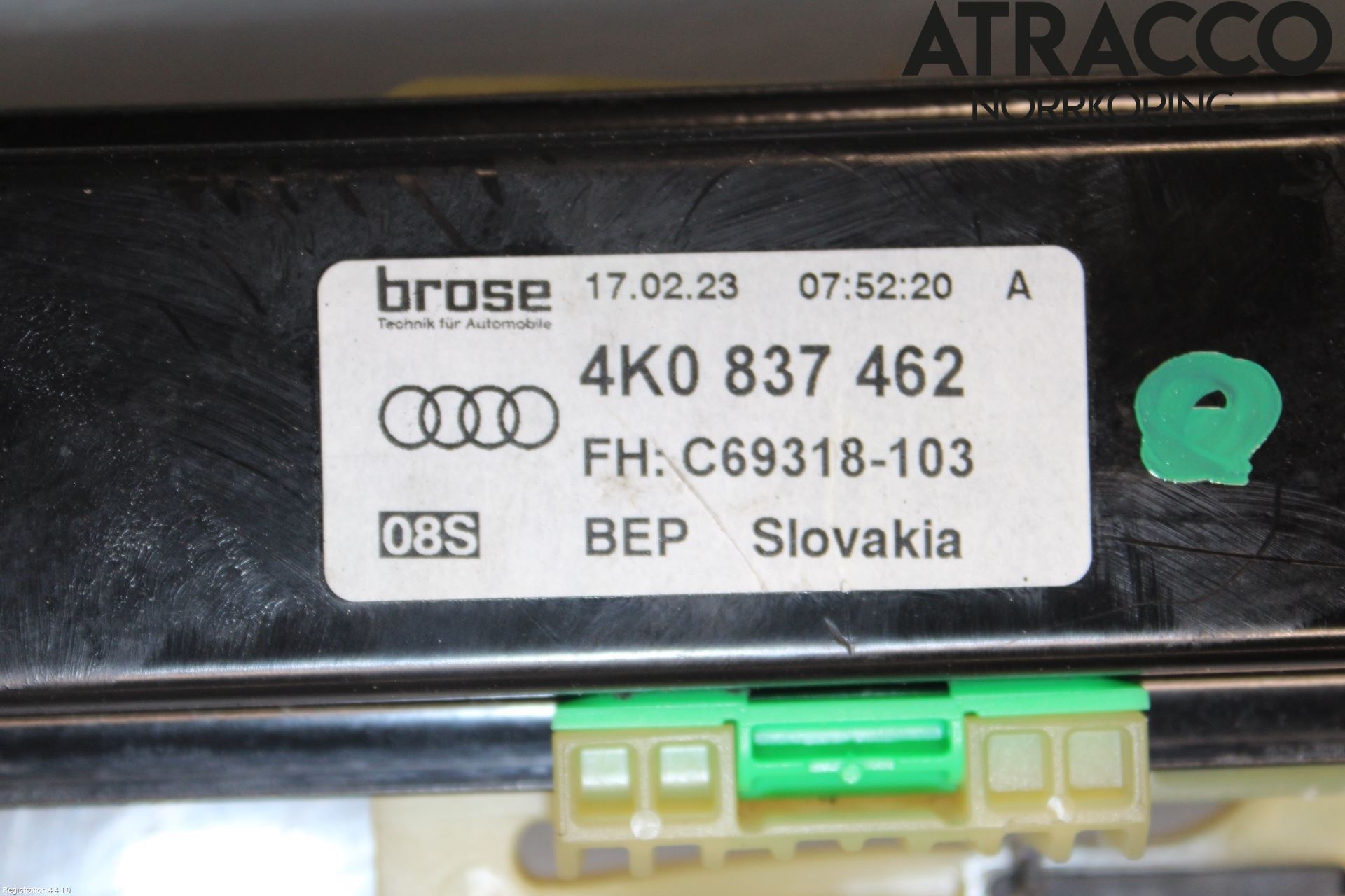 Audi A6/S6 E-TRON 24- Vindusheis El Komp