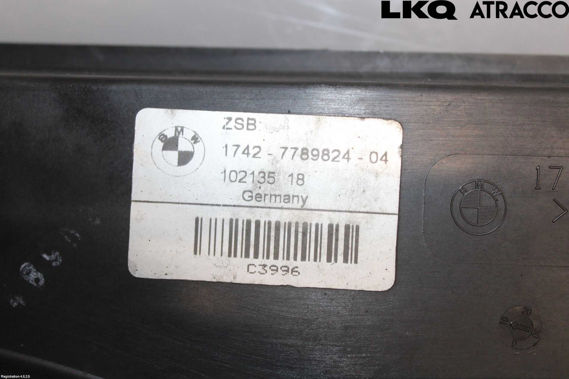 BMW 5 E60/61 Sed/Tou 02-10 Kjølevifte Elektrisk