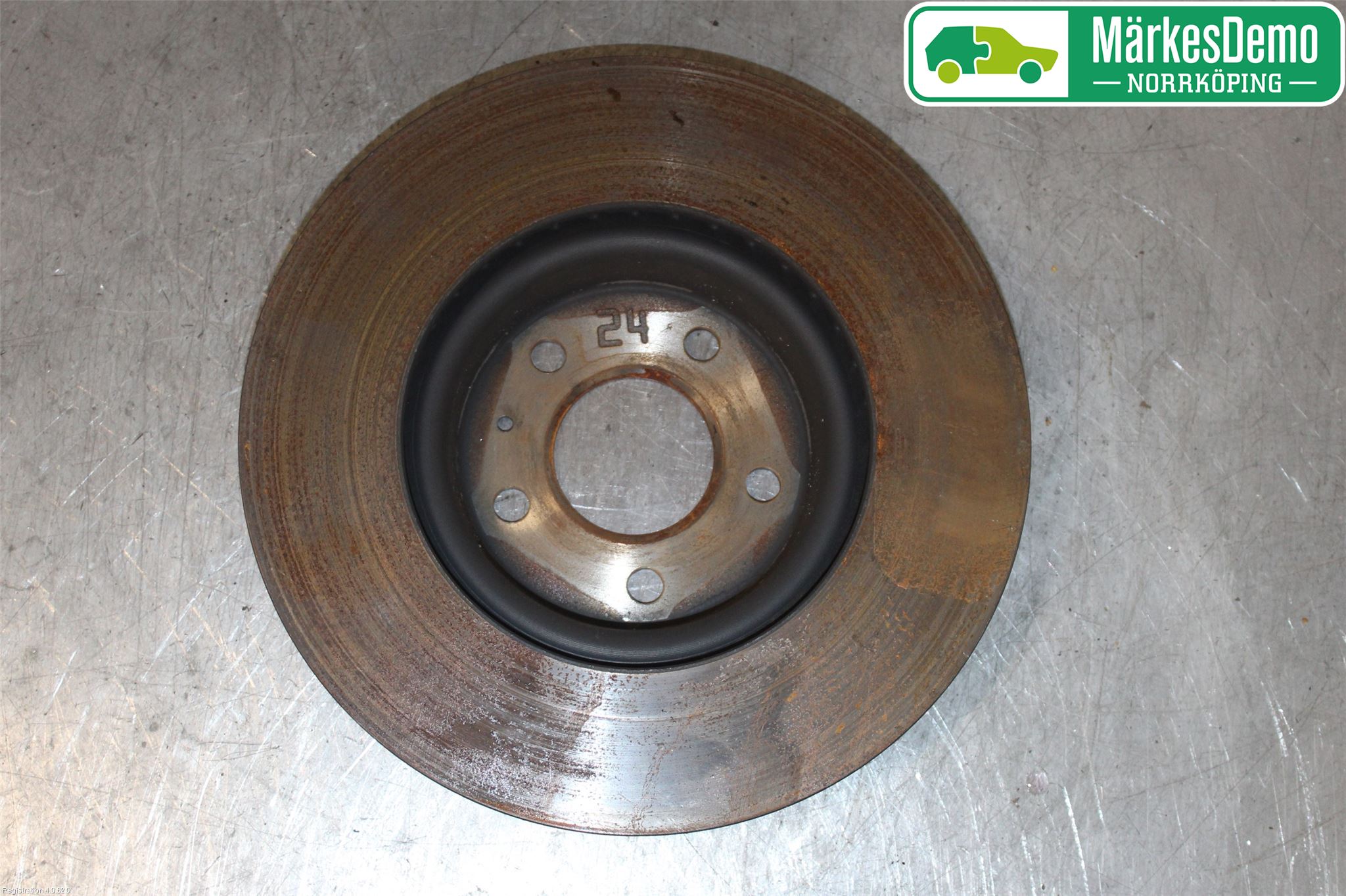 Audi A4/S4 B9 20- Bremseskive Foran