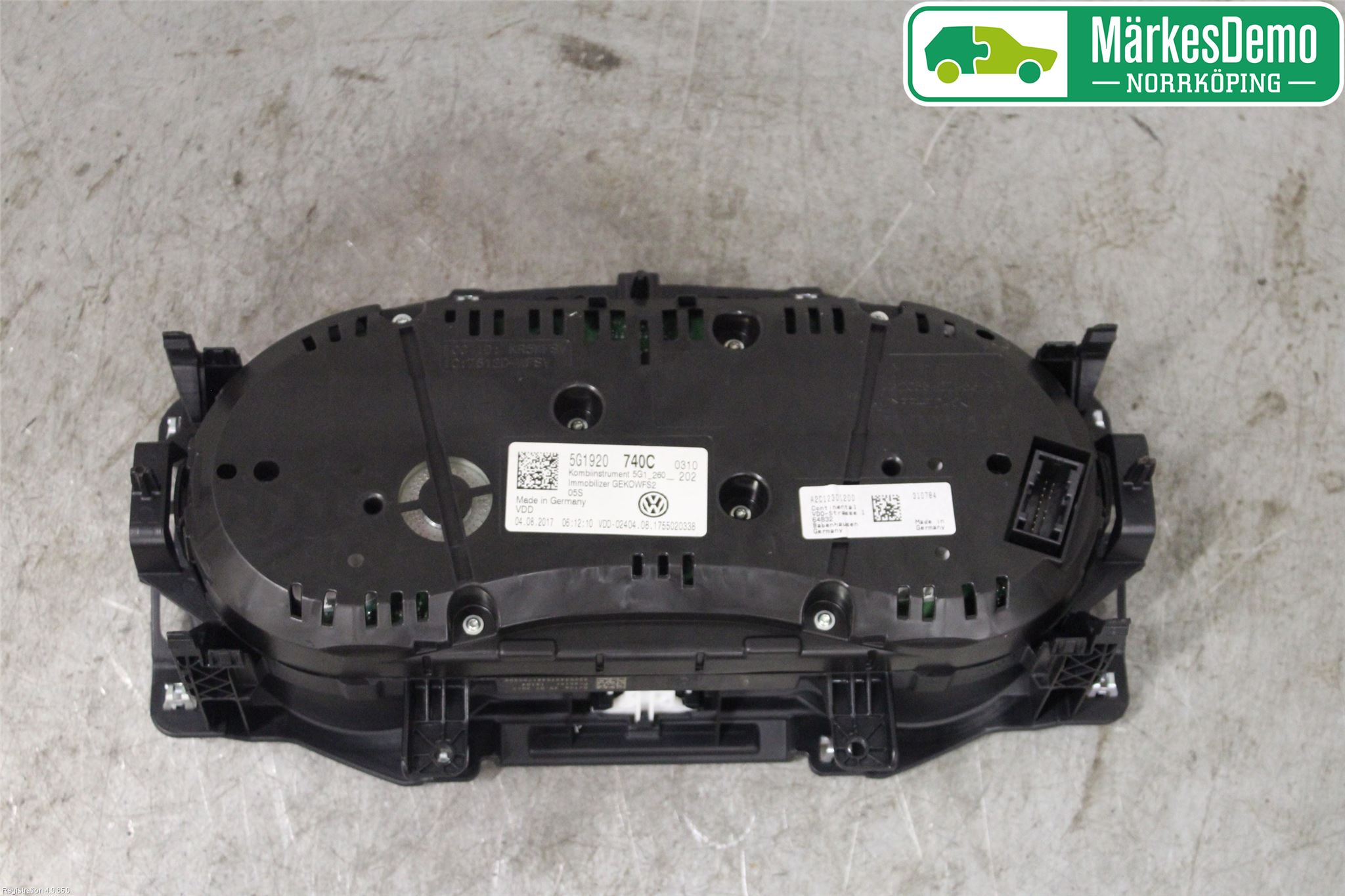 Volkswagen VW GOLF / E-GOLF VII 13-20 Instr Kombinert