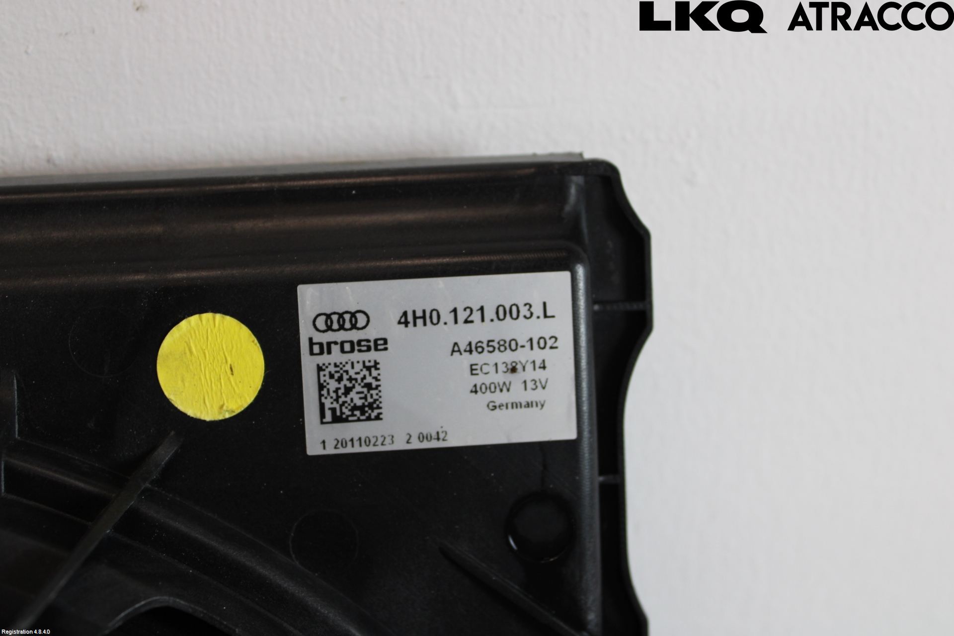 Audi A6/S6 4G 11-18 Kjølevifte Elektrisk
