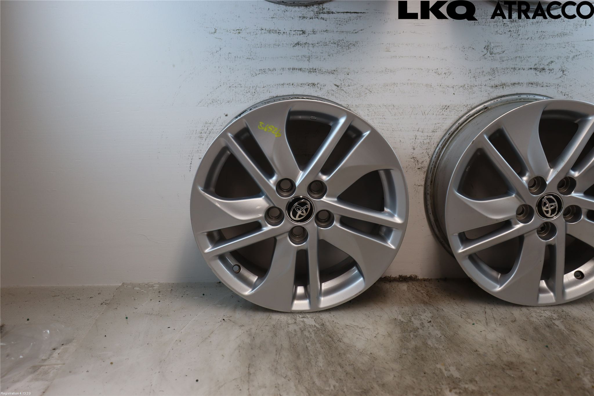 Toyota YARIS XP21 20- Felg Aluminium Sett 4Stk
