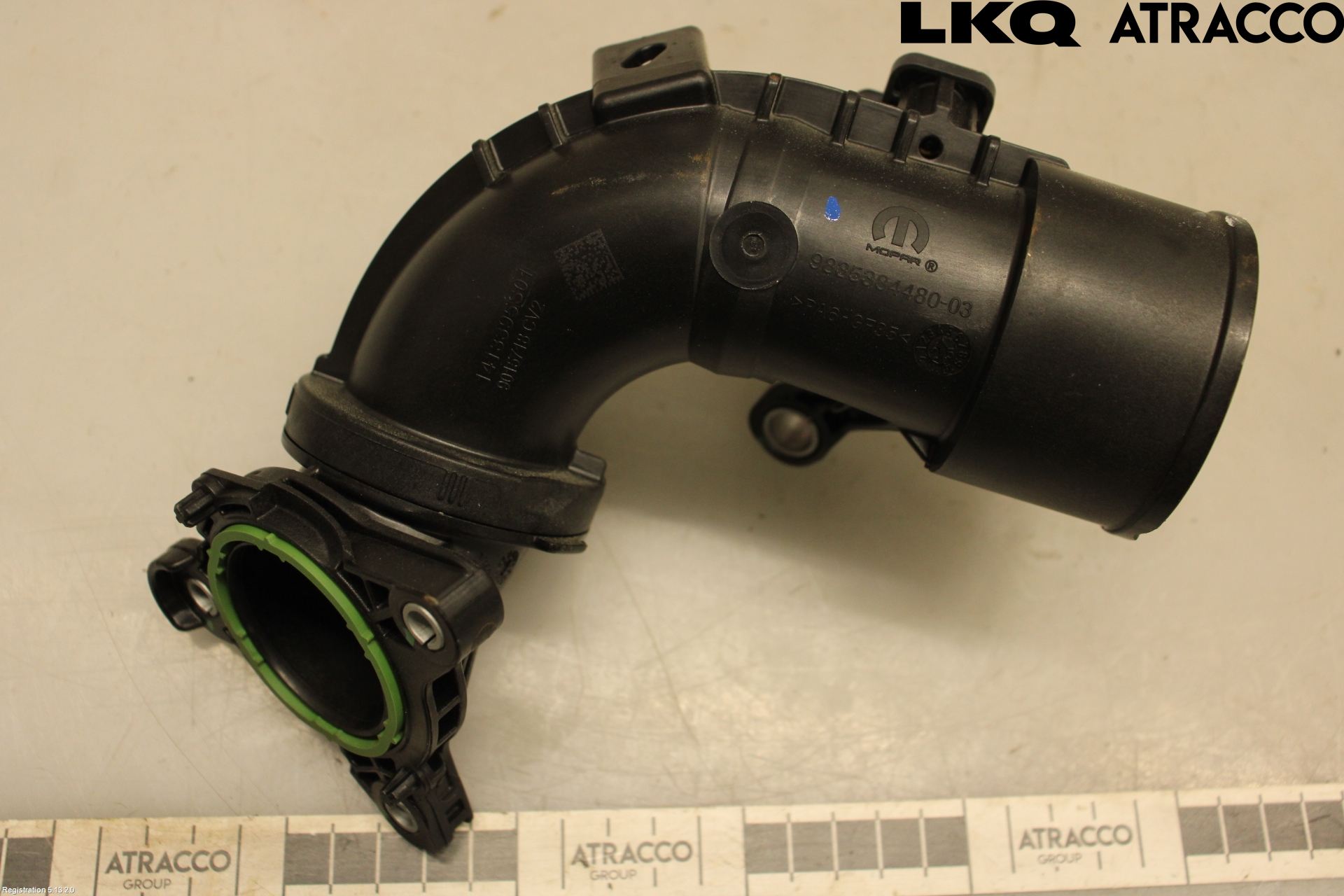 Opel GRANDLAND X 18- Intercooler Rør-Slange