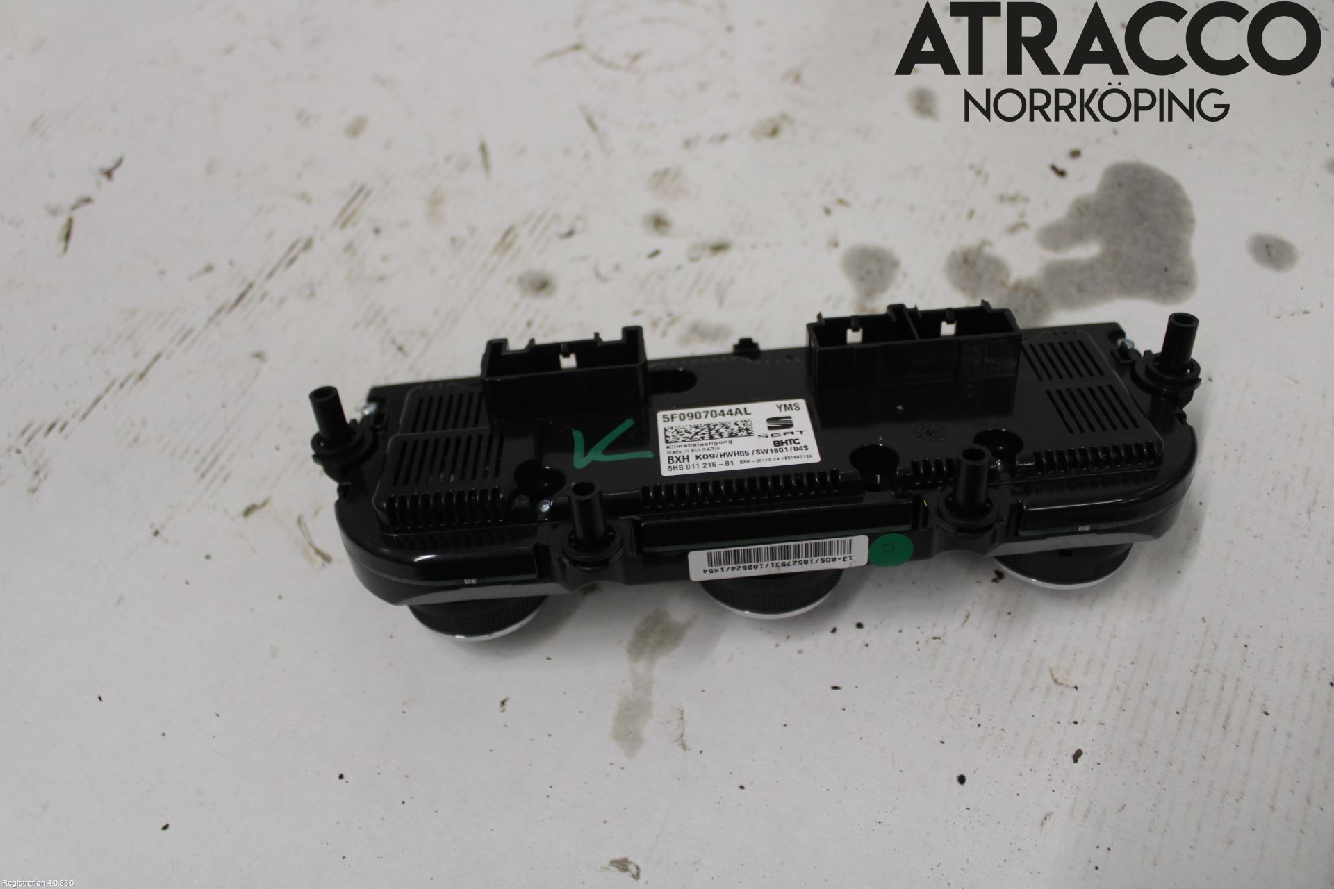 Seat LEON 13-20 Varmeapparat Panel(Regulering)