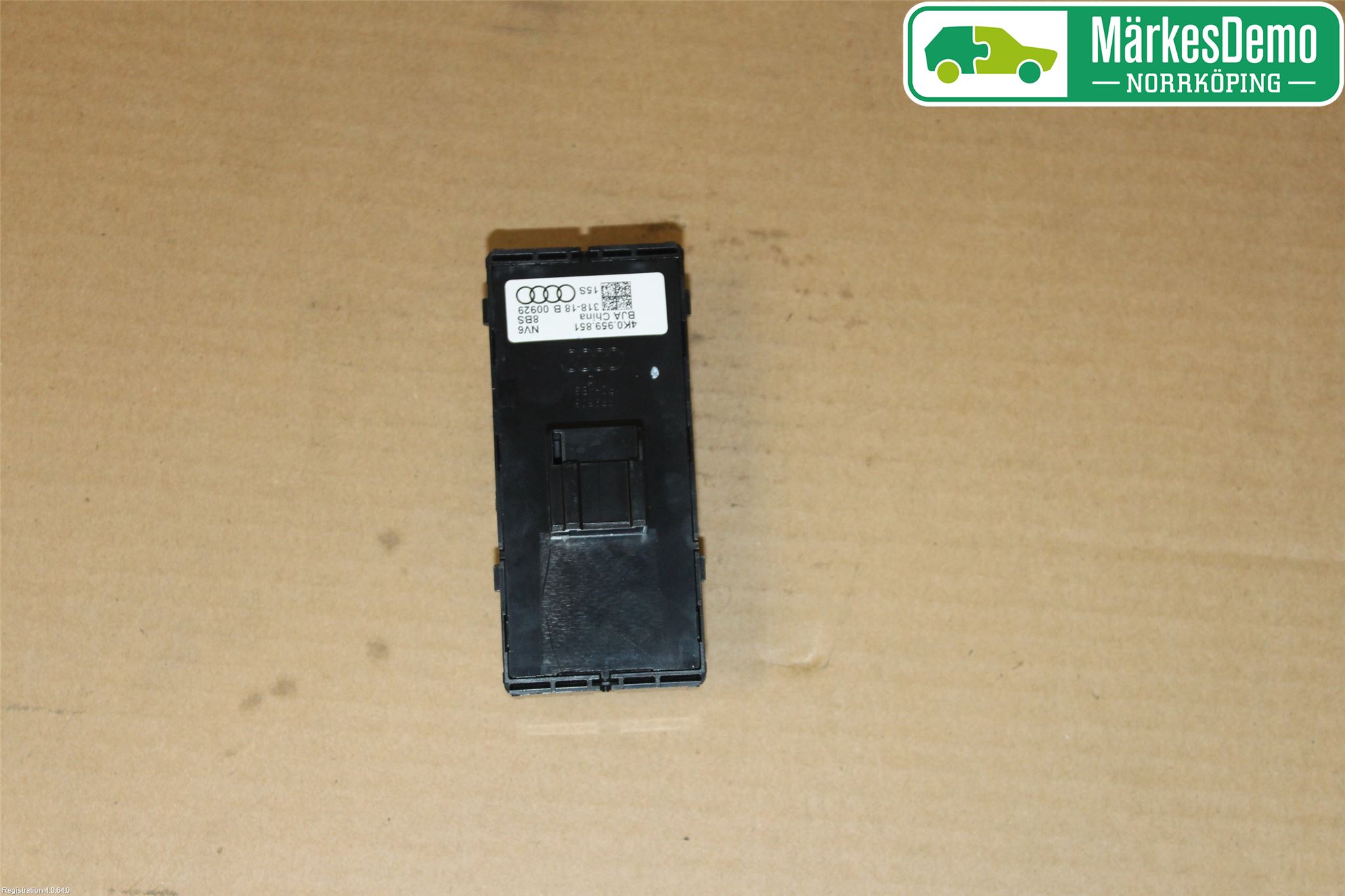 Audi A6 F2/C8 19- Bryter Vindusheis