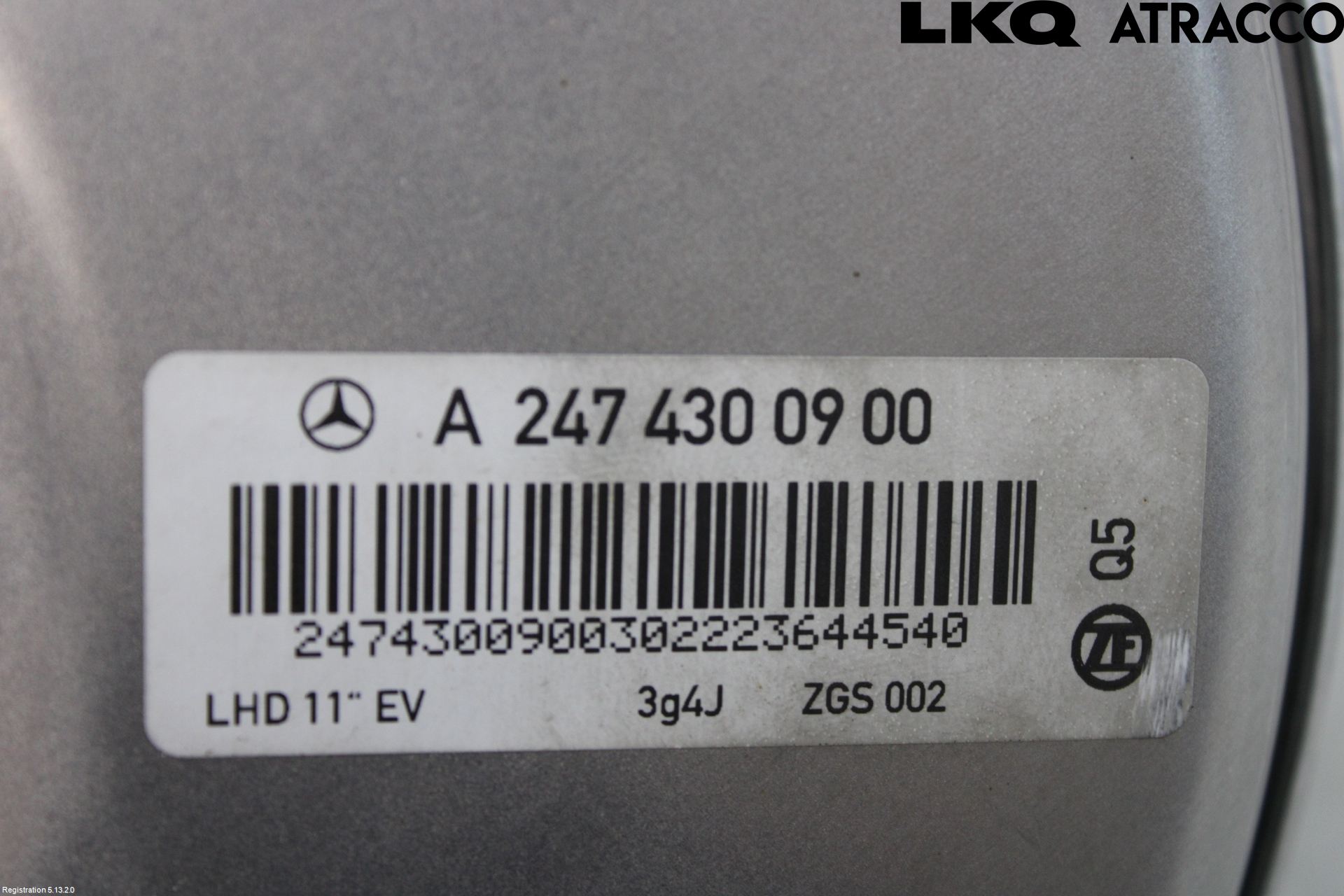Mercedes-Benz MB EQA (H243) 21- Bremseservo