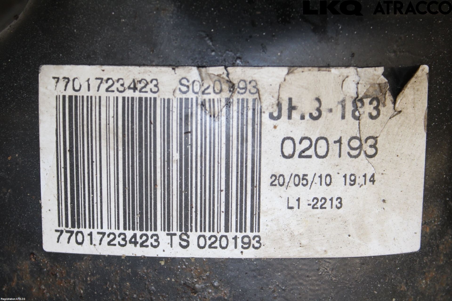 Renault MEGANE III 09-15 Gearkasse 5 Trinn