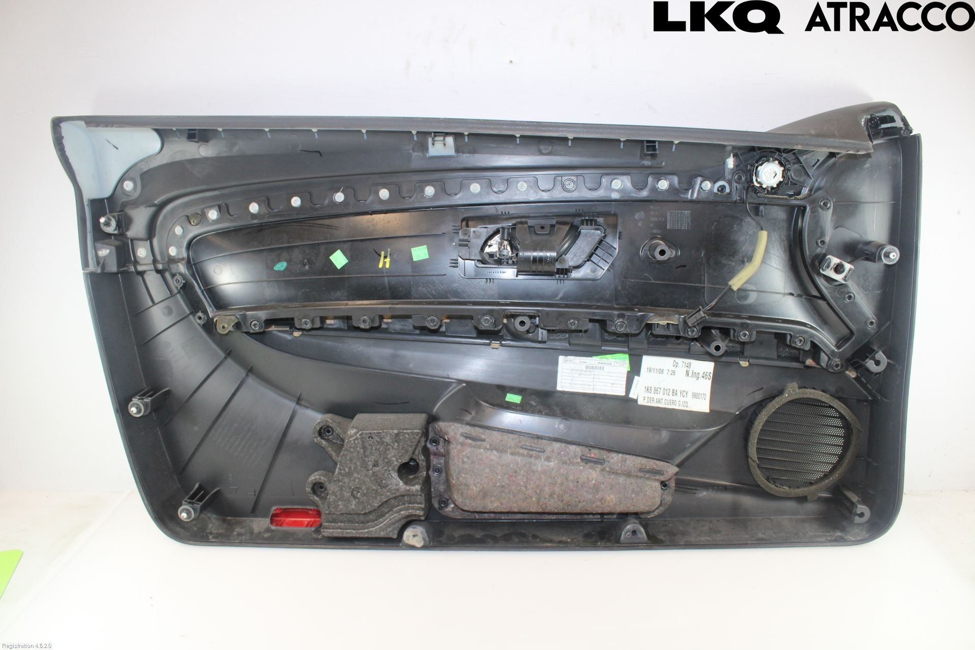 Volkswagen VW SCIROCCO 09-17 Innr Dørtrekk Høyre