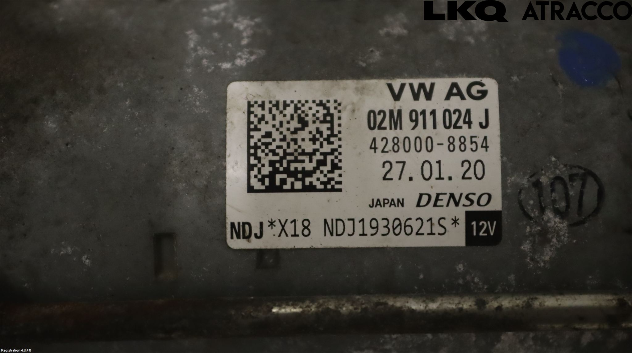 Skoda OCTAVIA (NX) 20- Startmotor