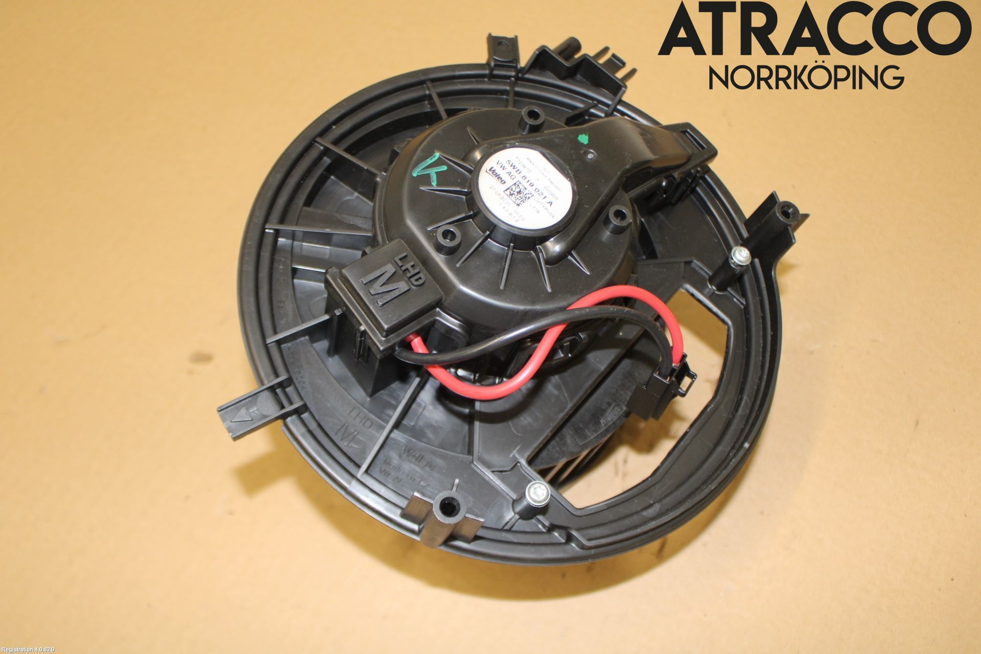 Volkswagen VW GOLF / E-GOLF VIII 20- Varmeapparat Viftemotor