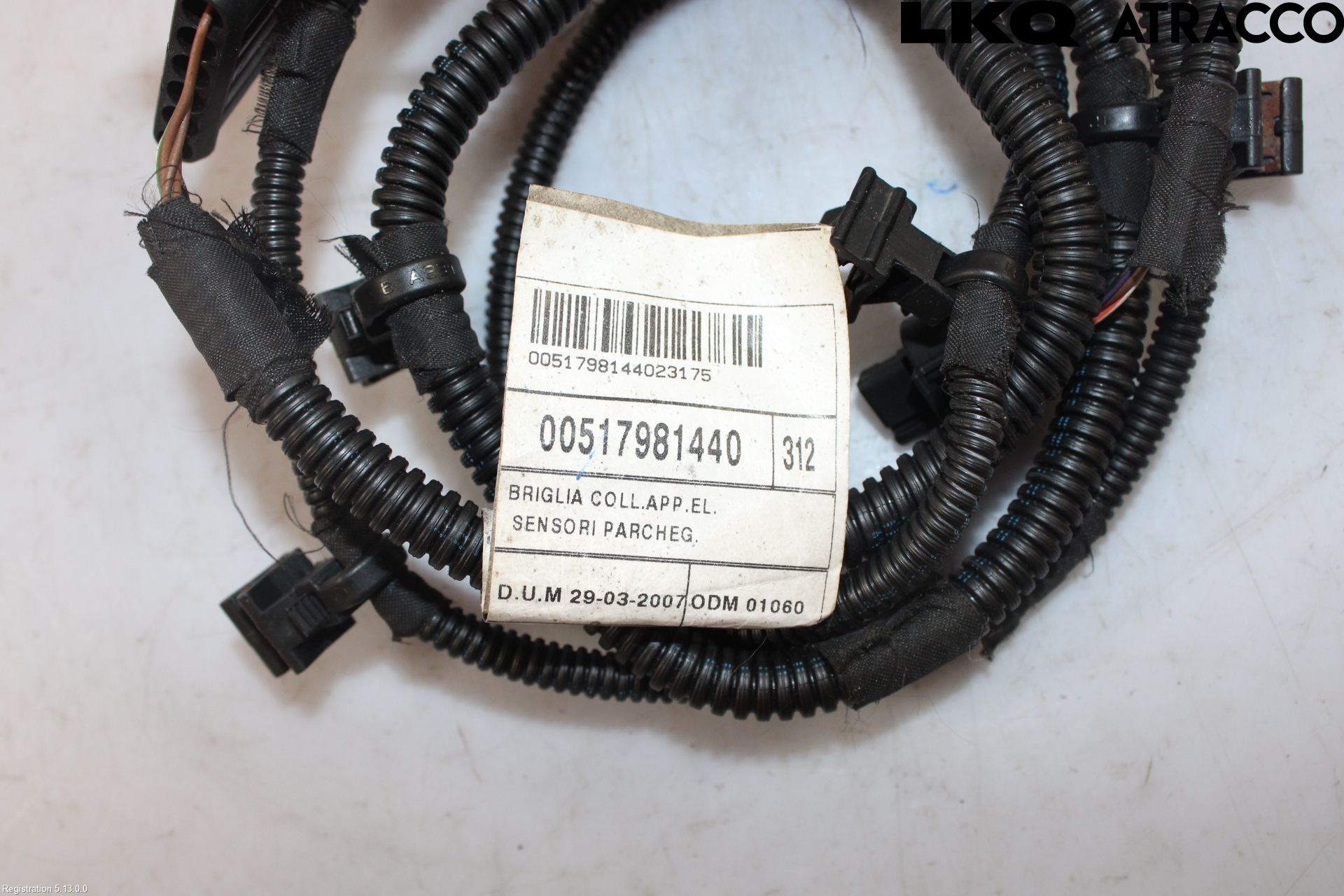 Fiat 500 07- Sensor Ryggesensor