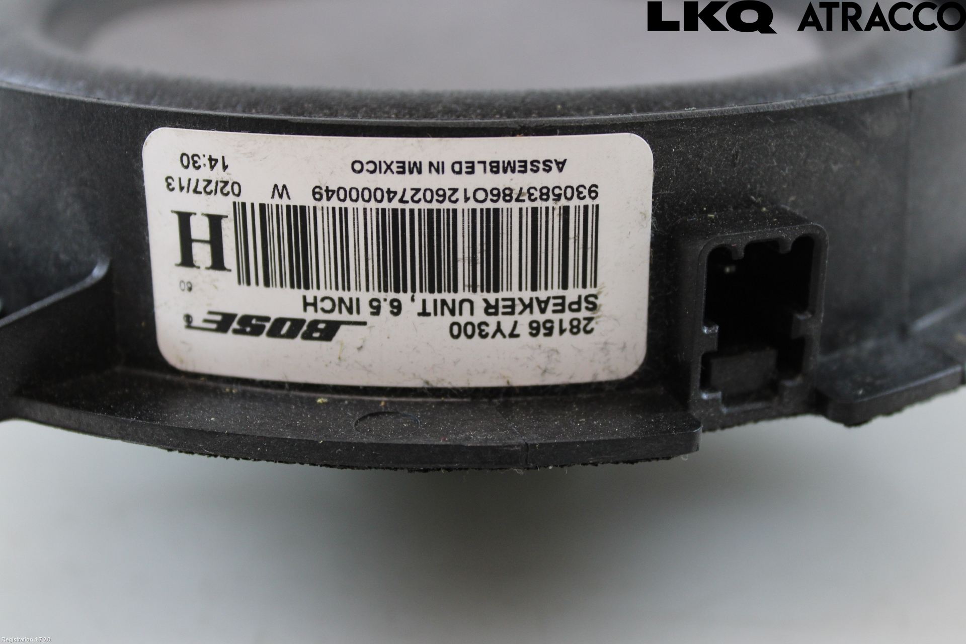 Nissan QASHQAI 10-14 Innr Høyttaler