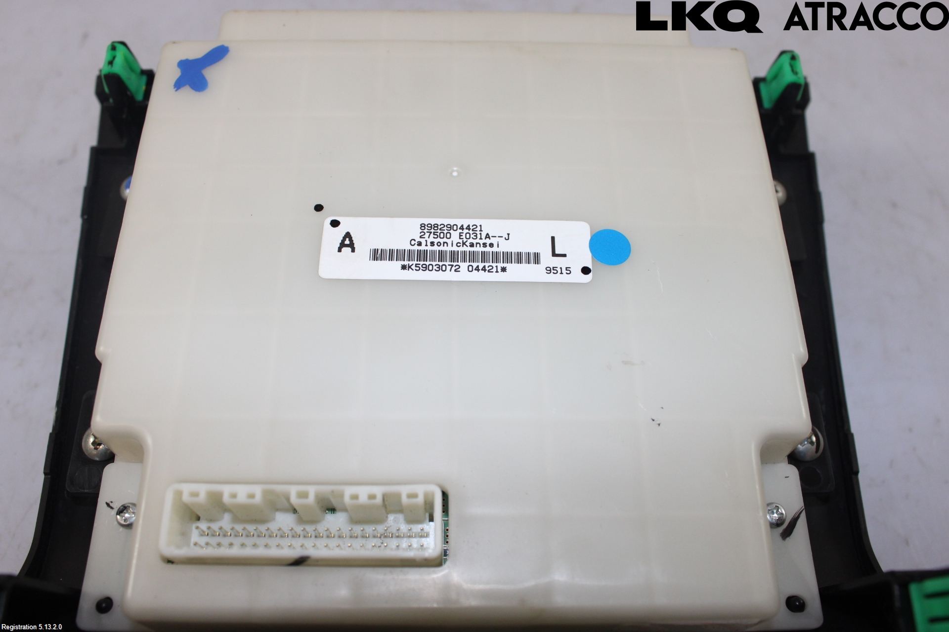 Isuzu D-MAX Varmeapparat Panel(Regulering)