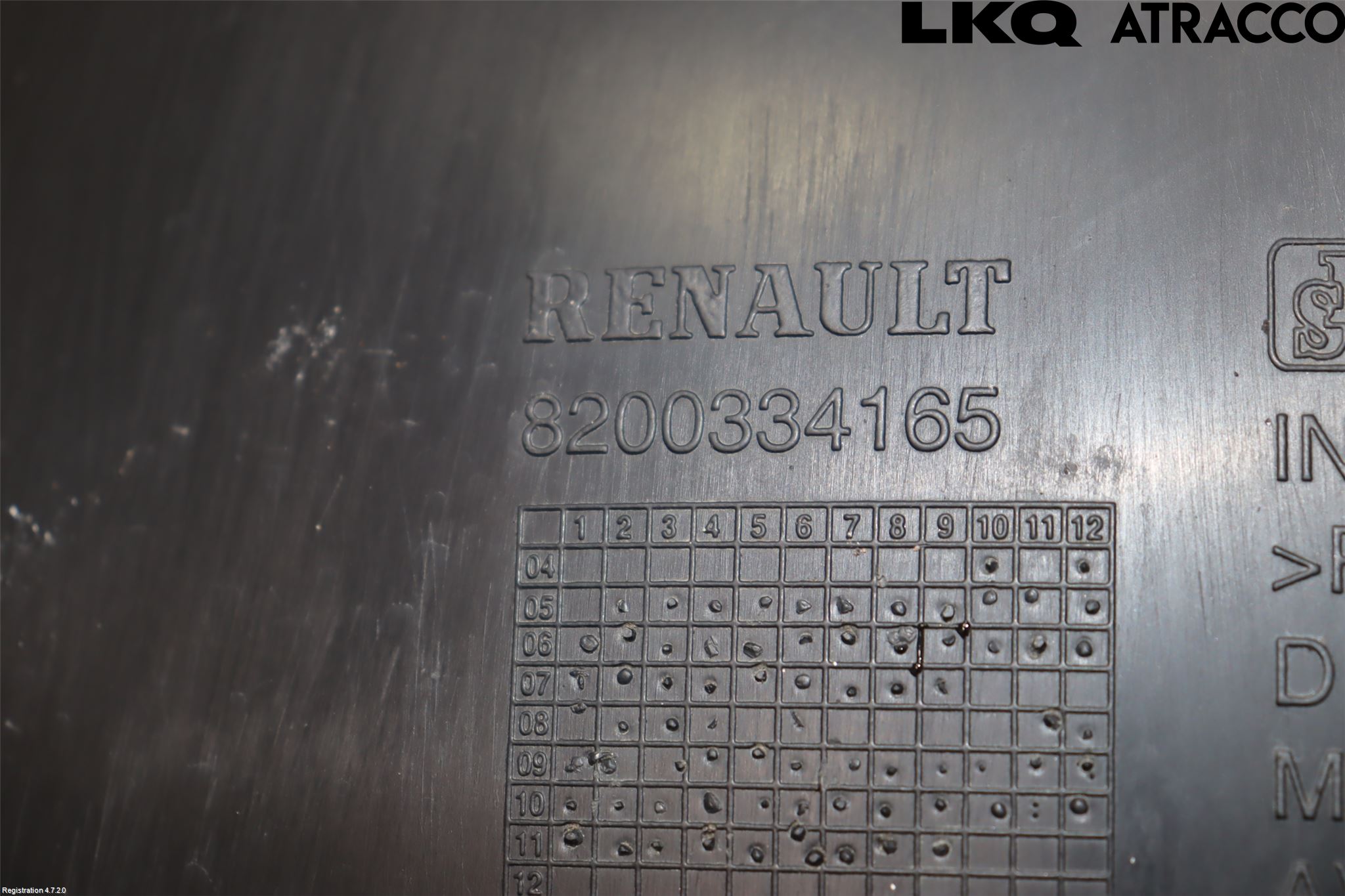 Renault CLIO III  09-12 Skjerm Indre
