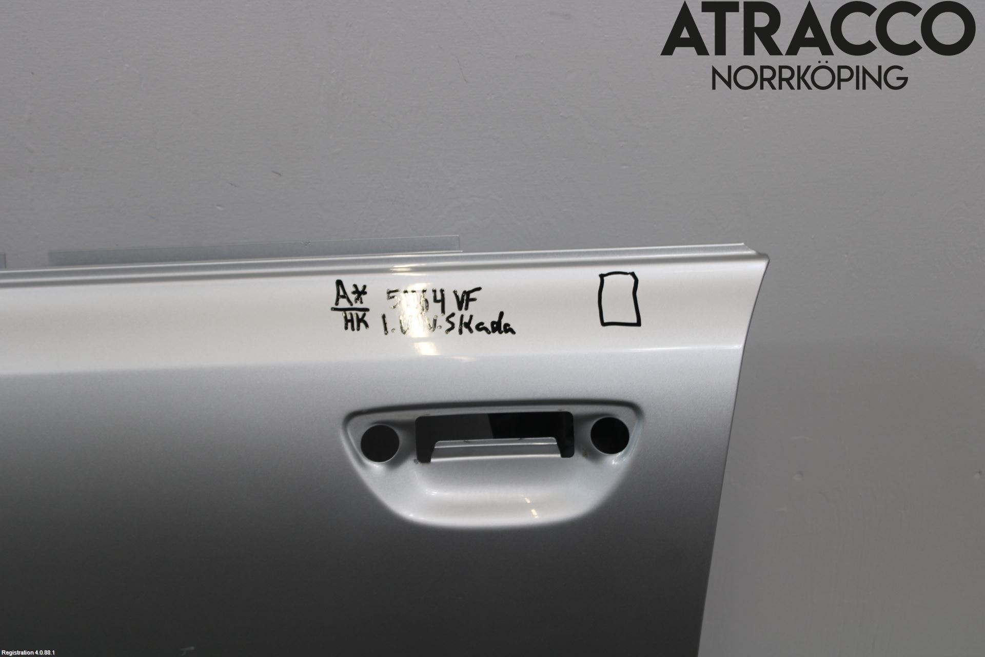 Audi A8/S8 4E  02-09 Dør 4D Foran Venstre