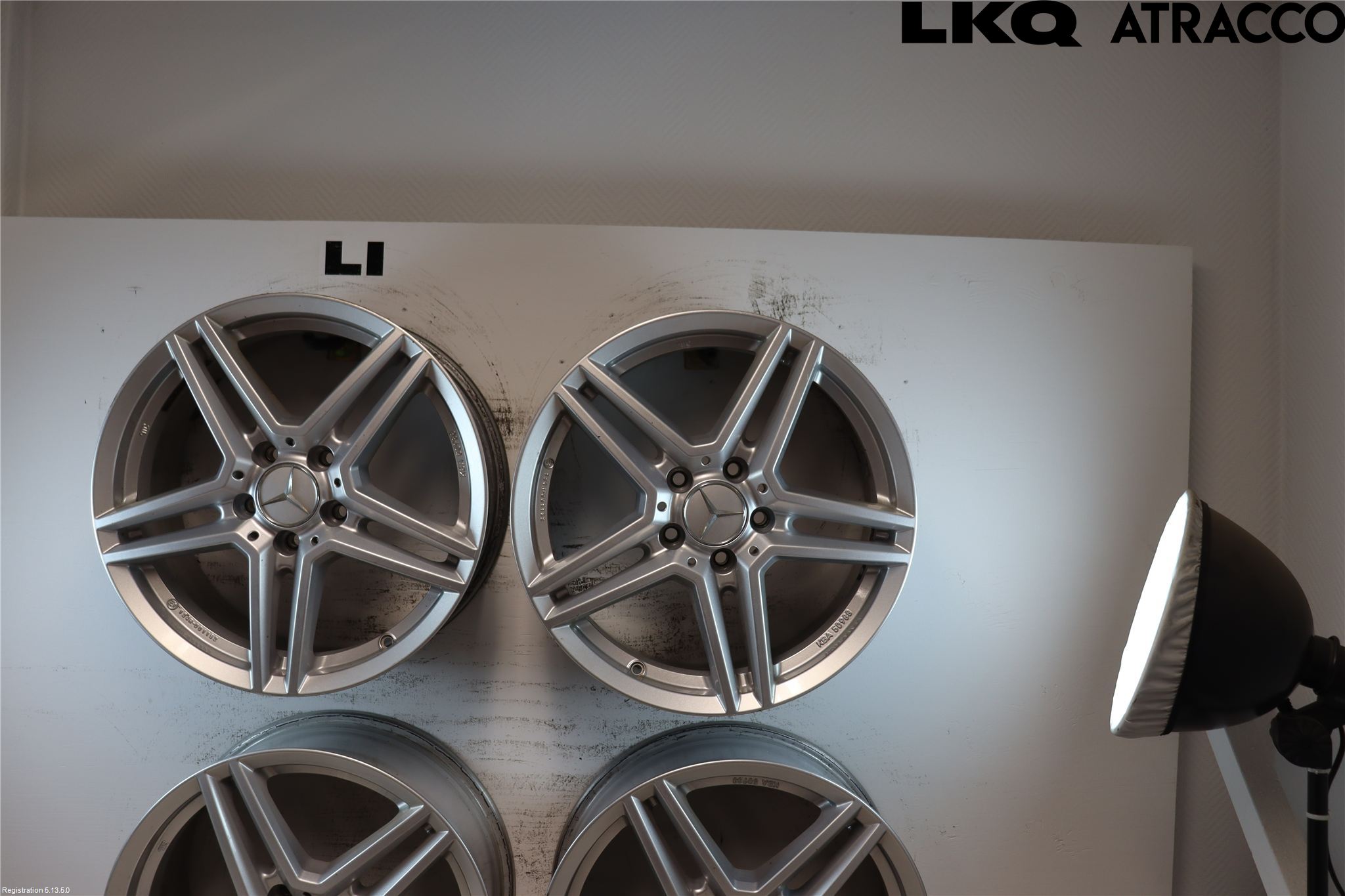 Mercedes-Benz MB C-KLASS (W205) 14-21 Felg Aluminium Sett 4Stk
