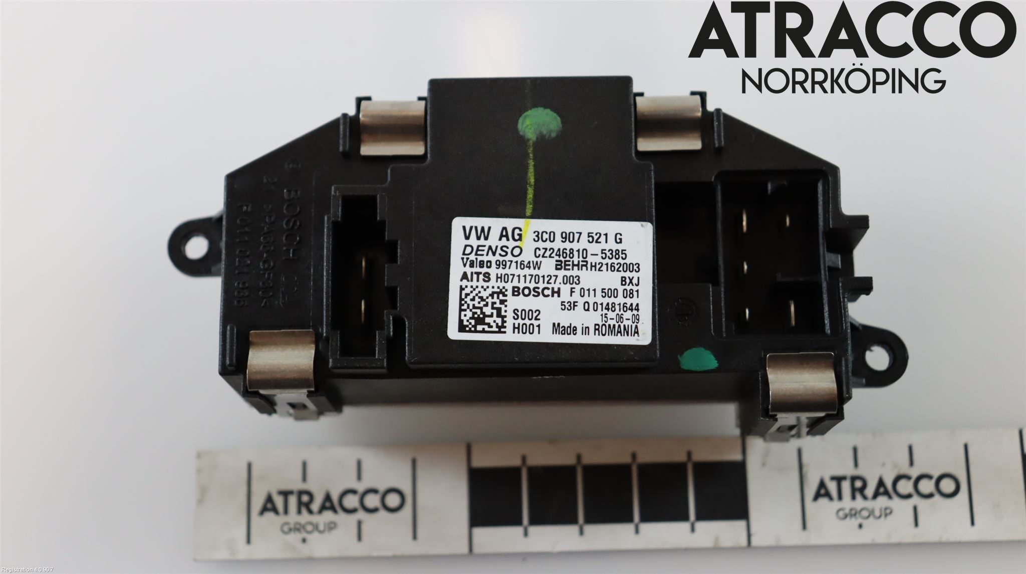 Volkswagen VW TIGUAN 07-16 Varmeapparat Viftemotstand