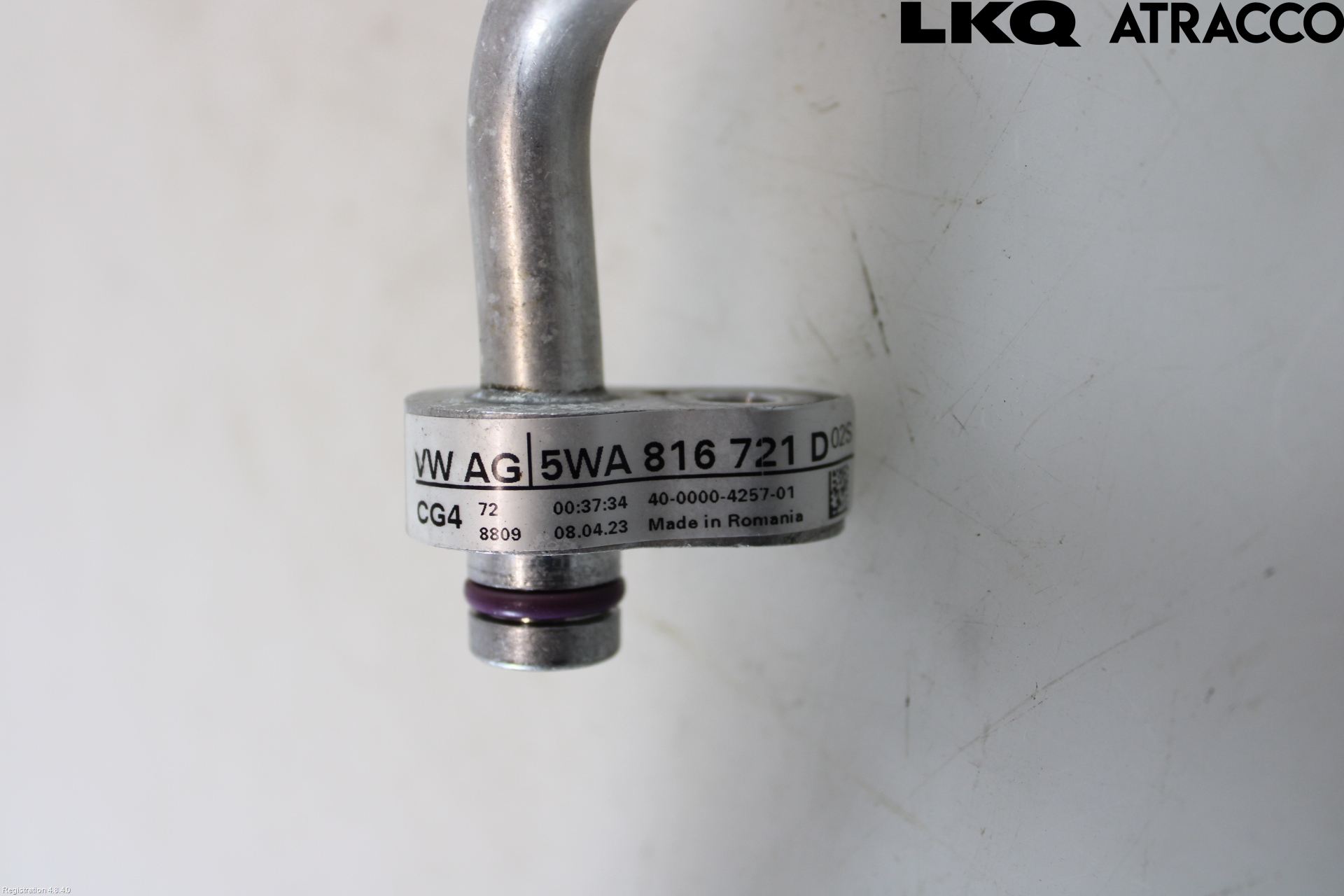 Volkswagen VW GOLF / E-GOLF VIII 20- Varme Ac Slange - Rør