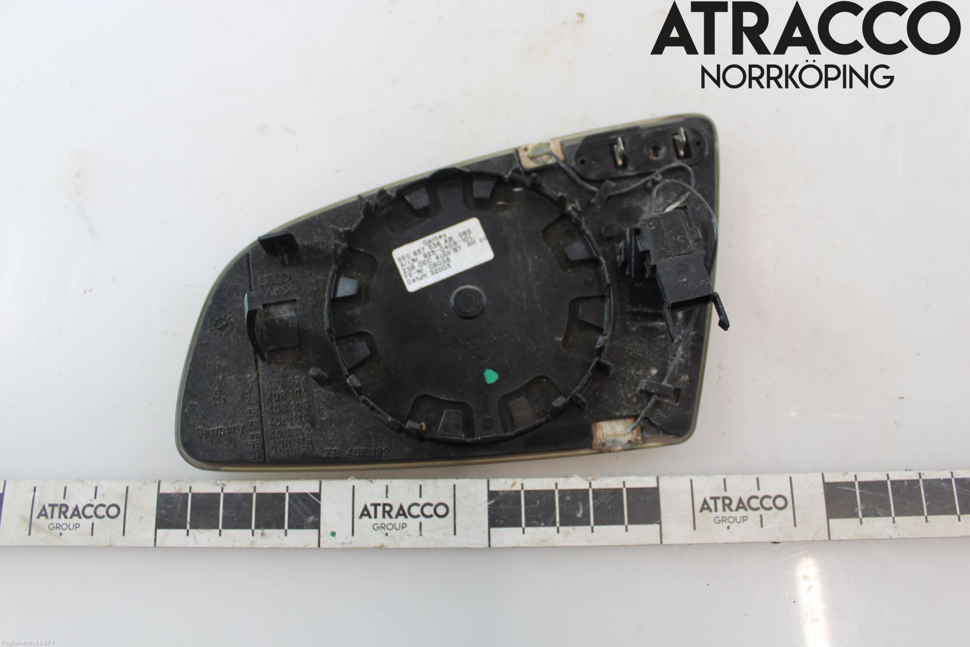 Audi A3/S3 05-13 Speil Glass H