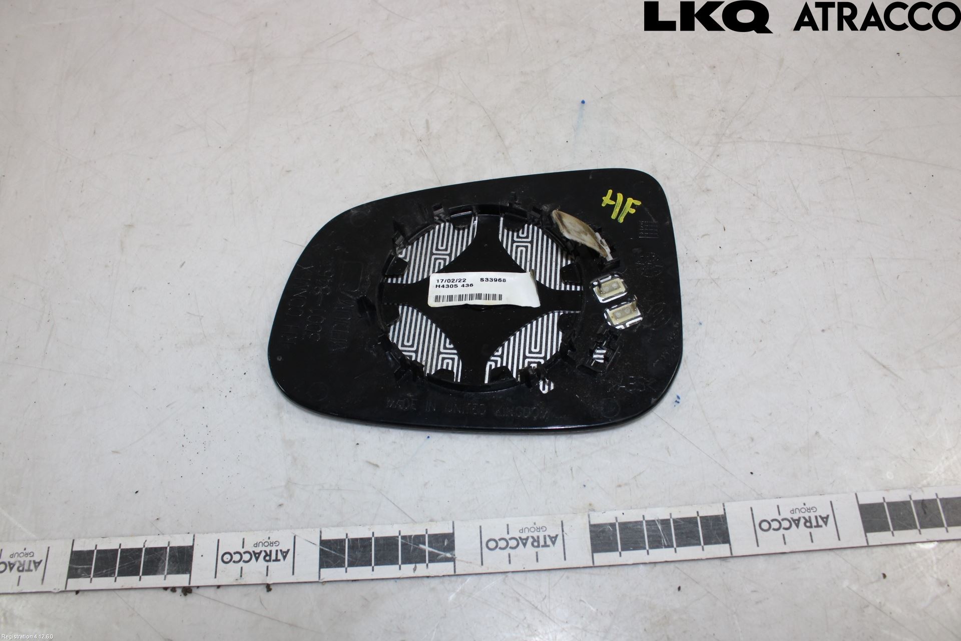 Volvo V60 11-13 Speil Glass H