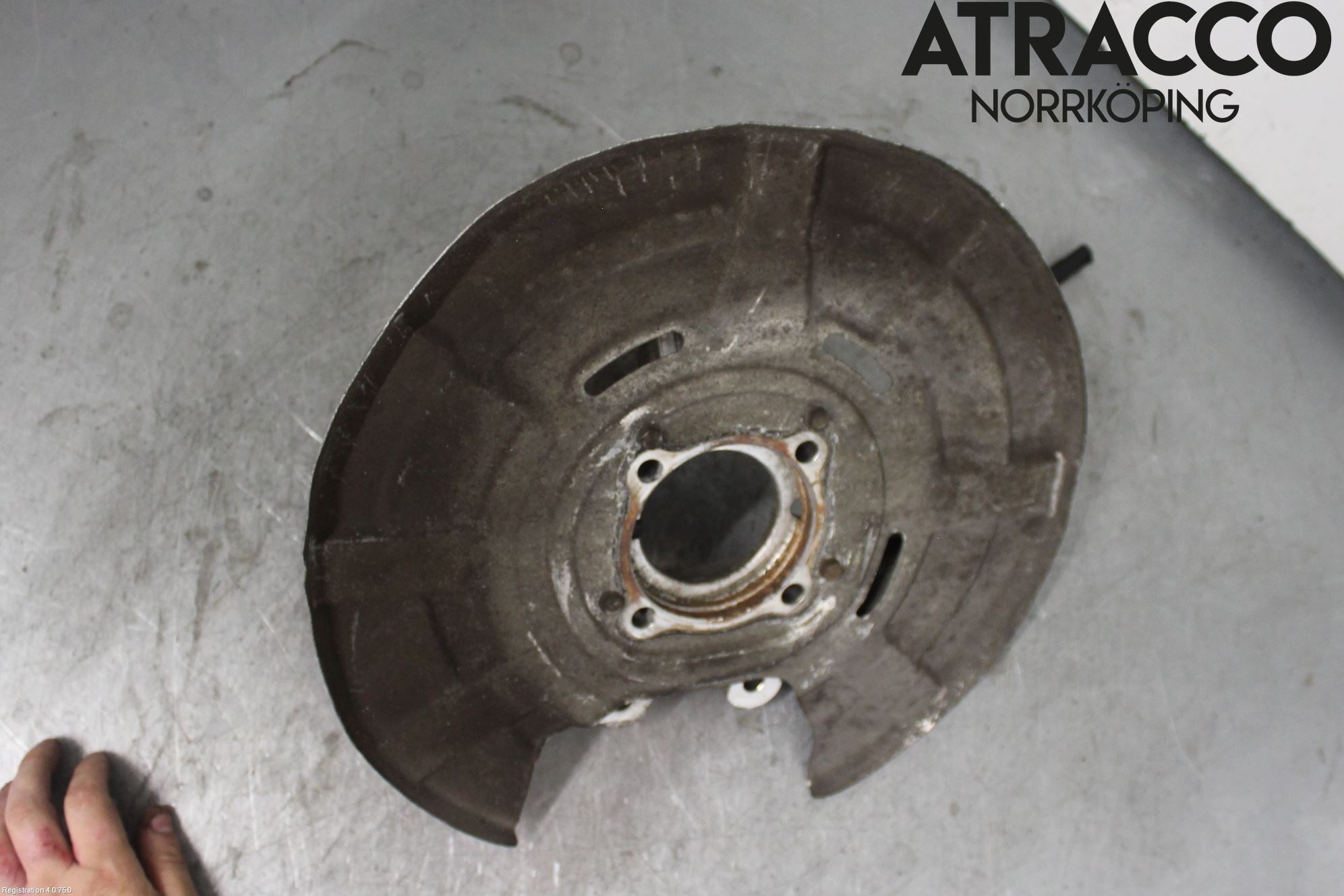 BMW 5 F10/F11/F18 09-17 Hjullagerhus Bak Høyre
