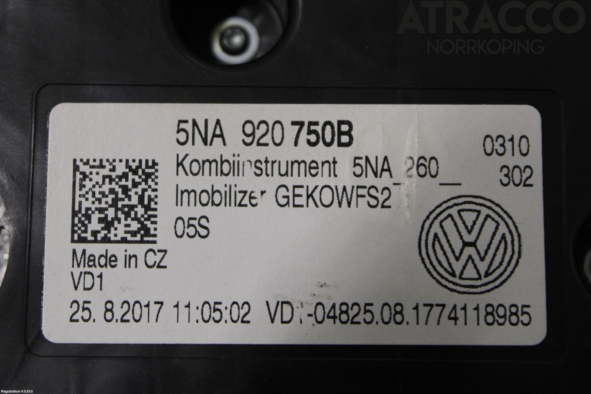 Volkswagen VW TIGUAN 16-24 Instr Kombinert