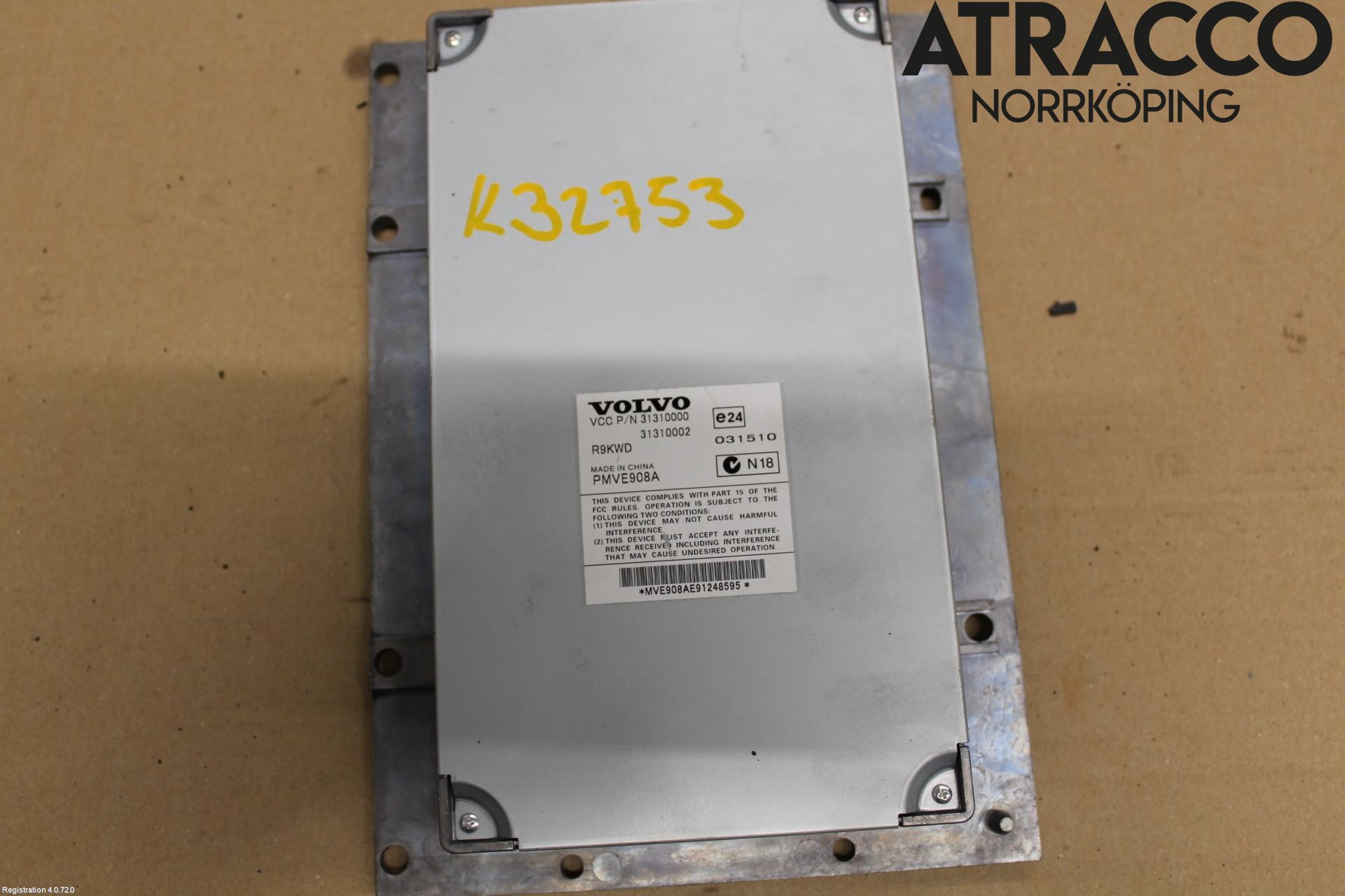 Volvo V50 08-12 Stereo Forsterker